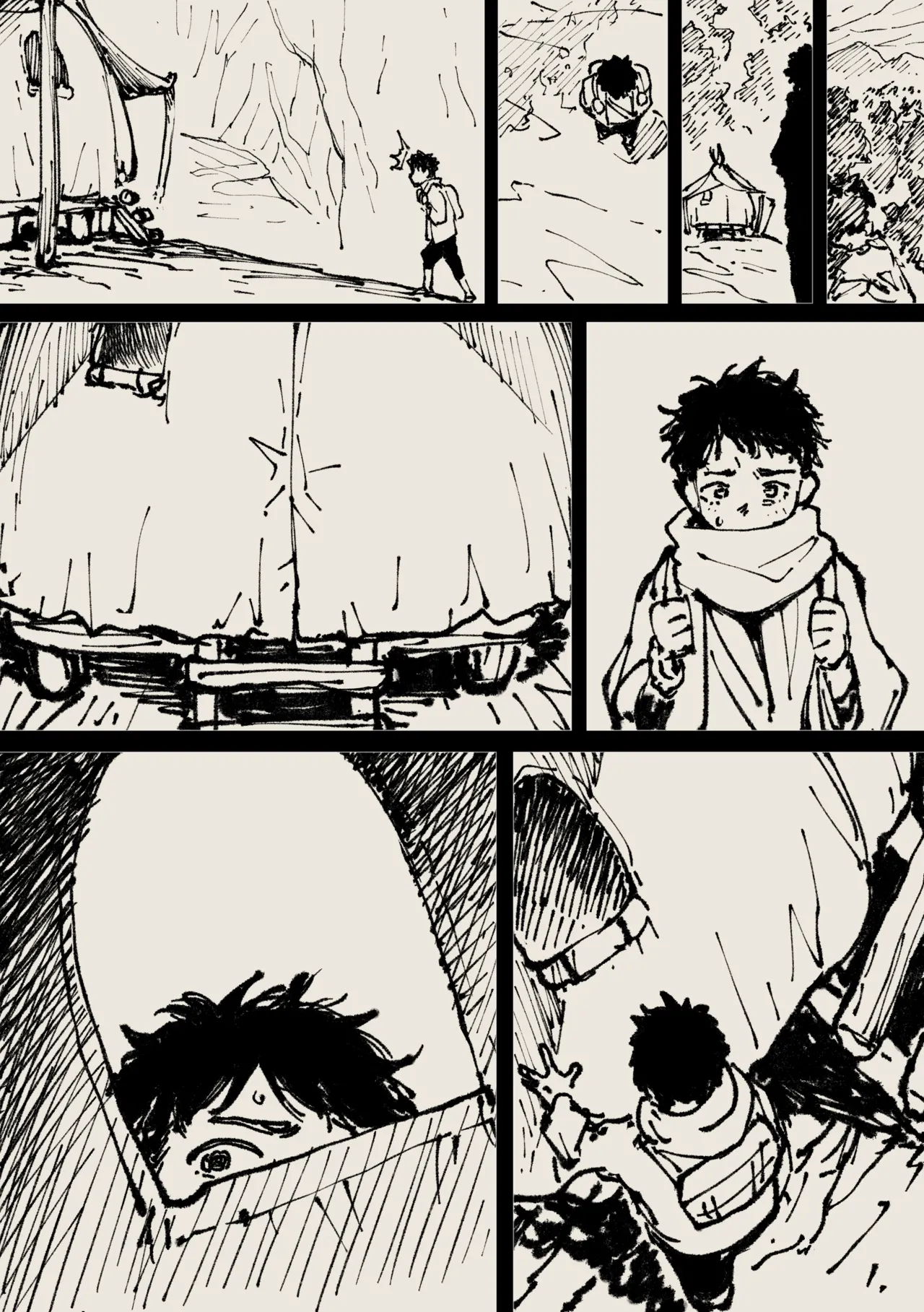 Alma-san page 30 featuring alma monster hunter parody - big breasts glasses hentai manga - read online free