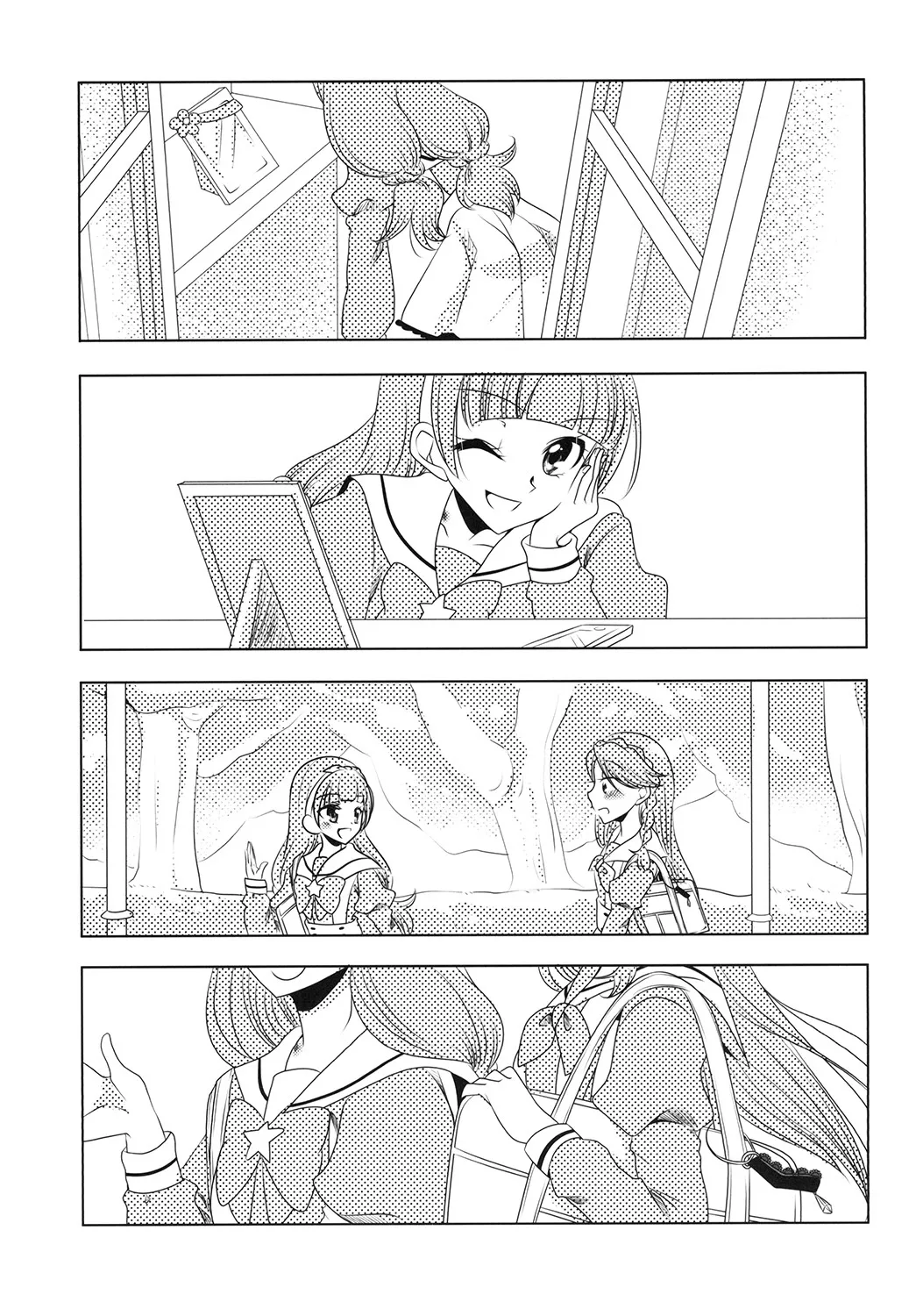 Zettai Zetsumei part 2 page 43 featuring cure mermaid go princess precure parody - kissing group hentai manga - read online free