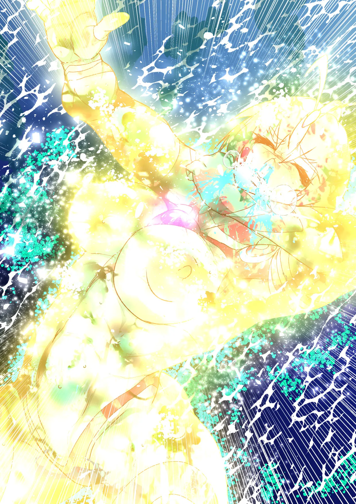 アトラルクスネオン6～汚されたヒロイン!モンスターの分泌液でグチャドロ無様大敗北!泡吹き失神KO巨大ヒロイン!巨大で凛々しいヒロインも負ければでっけぇゴミ箱イキ! page 34 featuring ultrawoman ultraman parody - giantess hentai manga - read online free