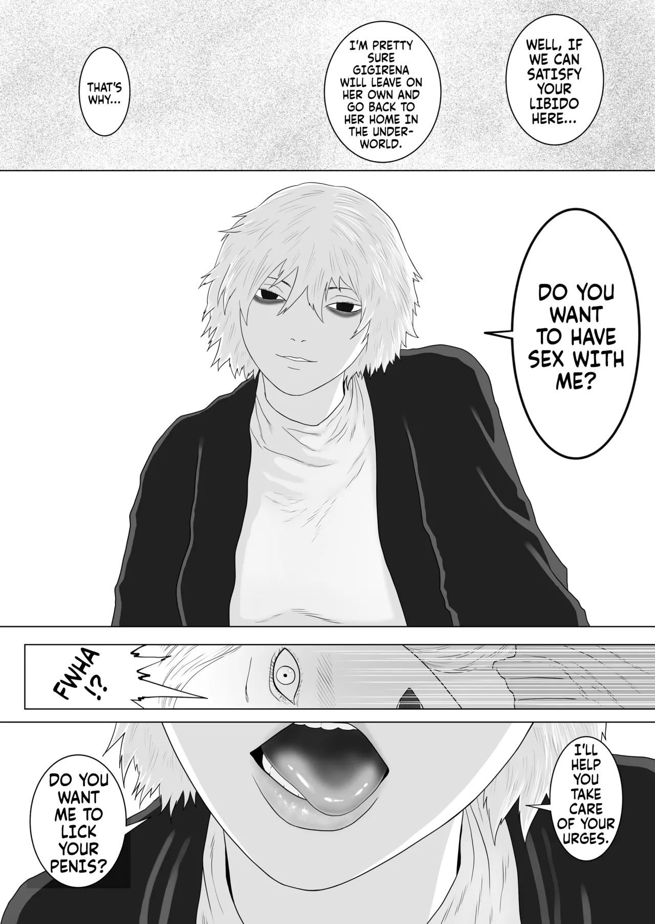 Futanari Akuma to Akuma Haraishi | The Futanari Demon and the Exorcist page 11 original parody - futanari urination hentai manga - read online free