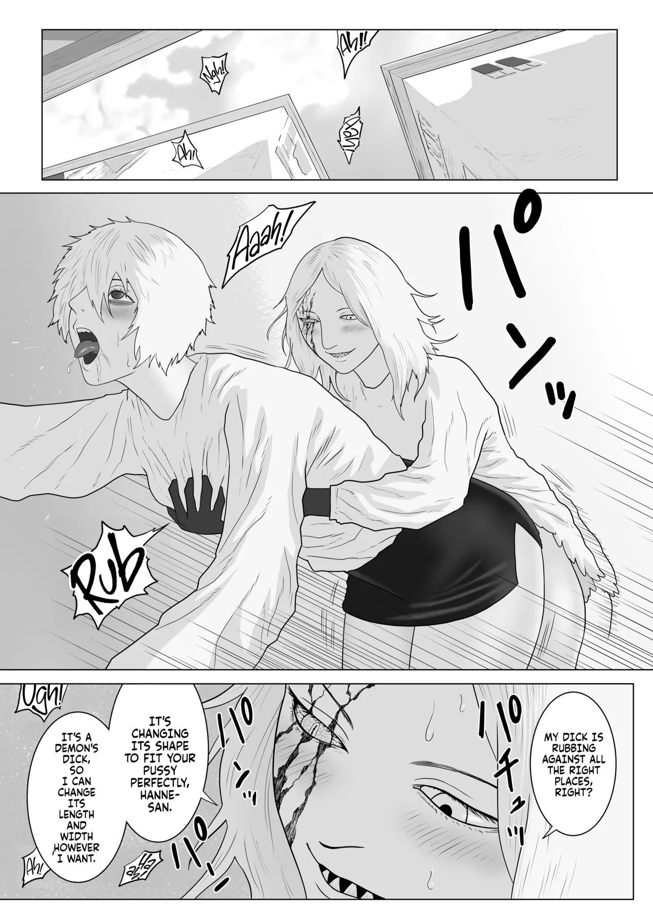 Futanari Akuma to Akuma Haraishi | The Futanari Demon and the Exorcist page 25 original parody - futanari urination hentai manga - read online free