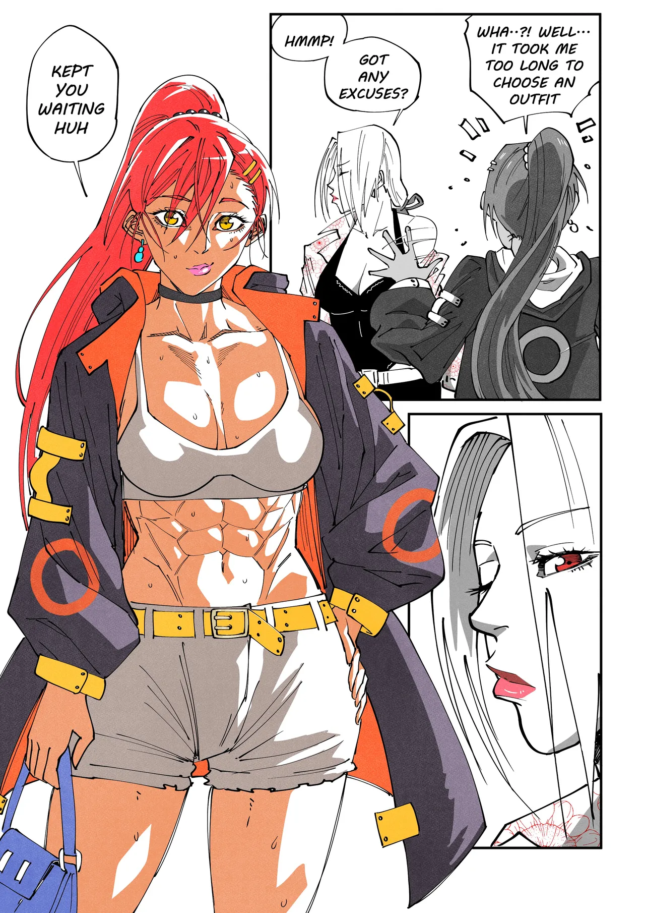 GNO: Girl's Night Out - Issue 02 page 165 original parody - ttf threesome futanari hentai manga - read online free