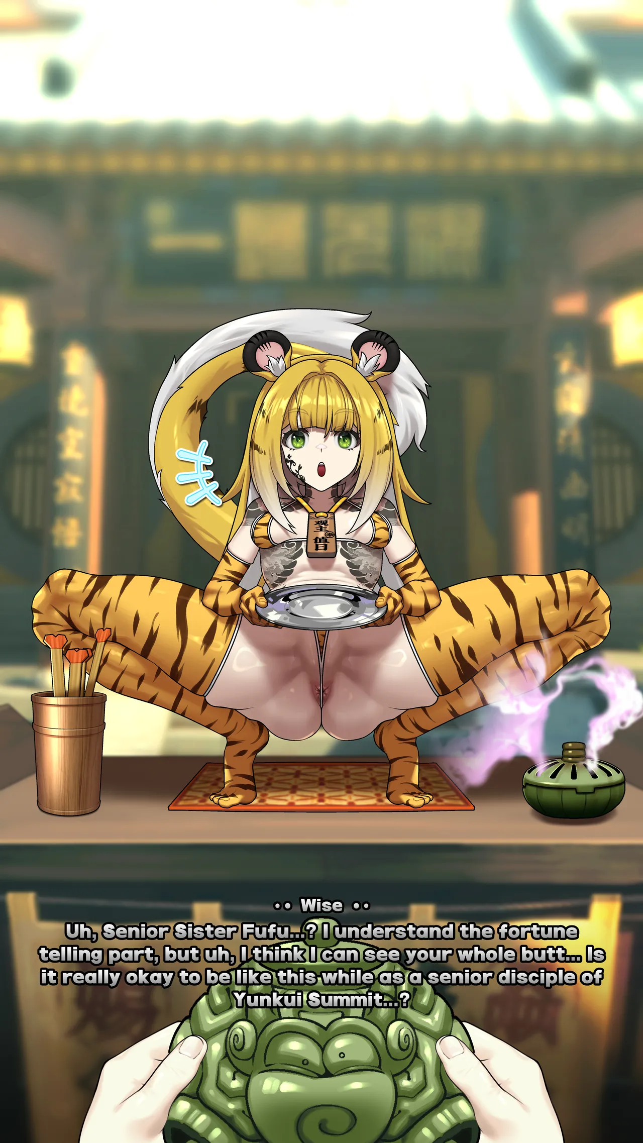 Ju Fufu's Suibian Temple Restoration page 37 featuring ju fufu zenless zone zero parody - sole female variant set hentai manga - read online free