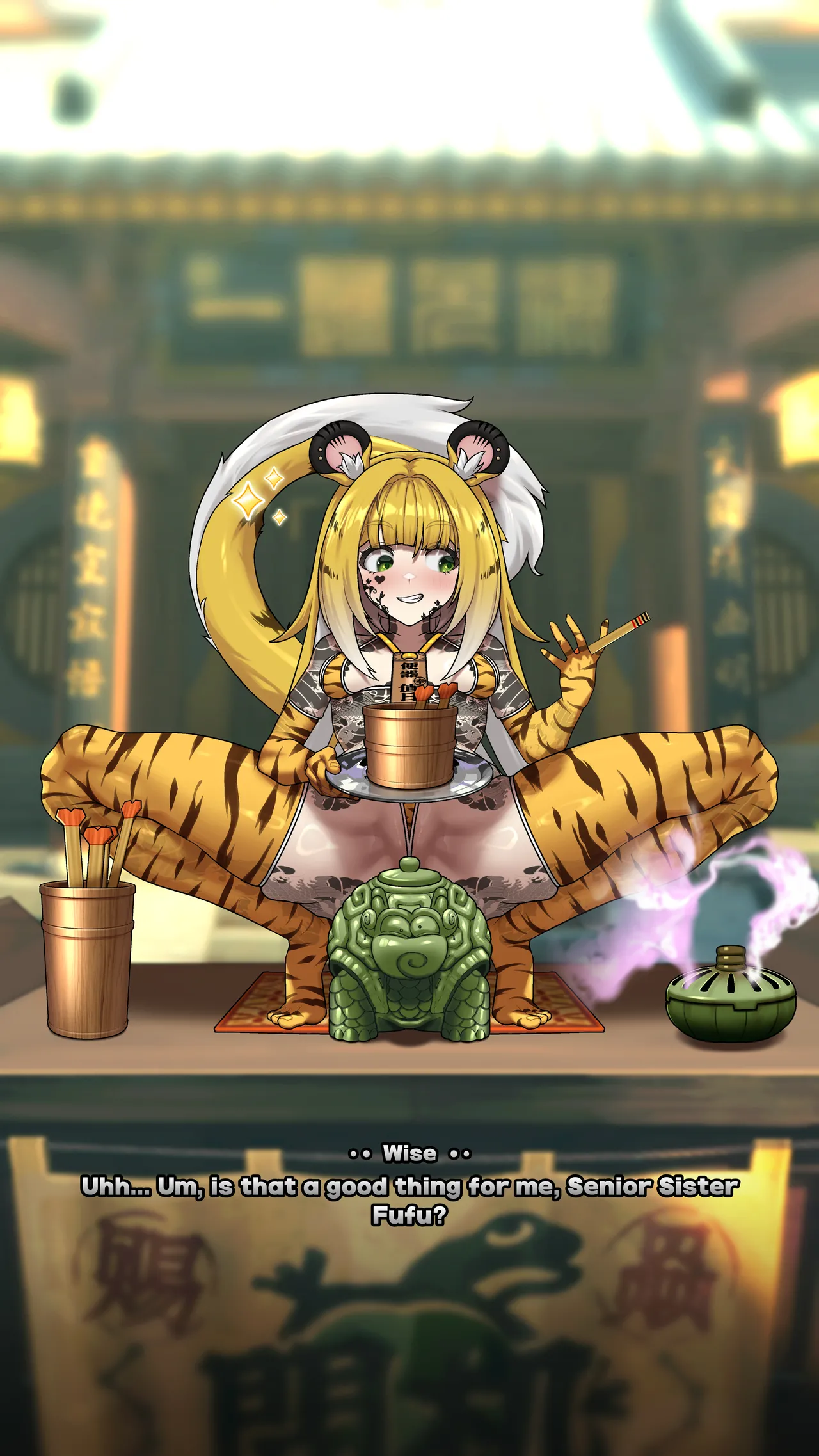 Ju Fufu's Suibian Temple Restoration page 54 featuring ju fufu zenless zone zero parody - sole female variant set hentai manga - read online free