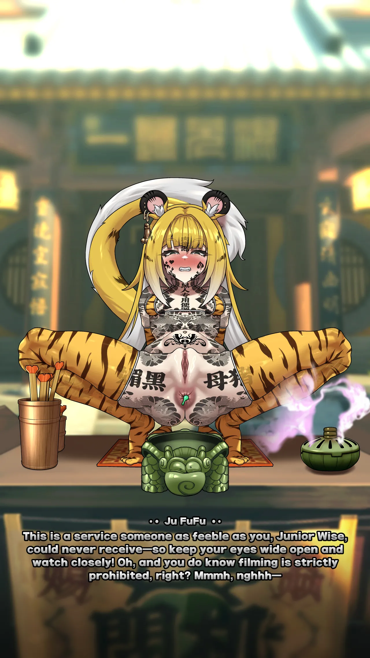 Ju Fufu's Suibian Temple Restoration page 66 featuring ju fufu zenless zone zero parody - sole female variant set hentai manga - read online free