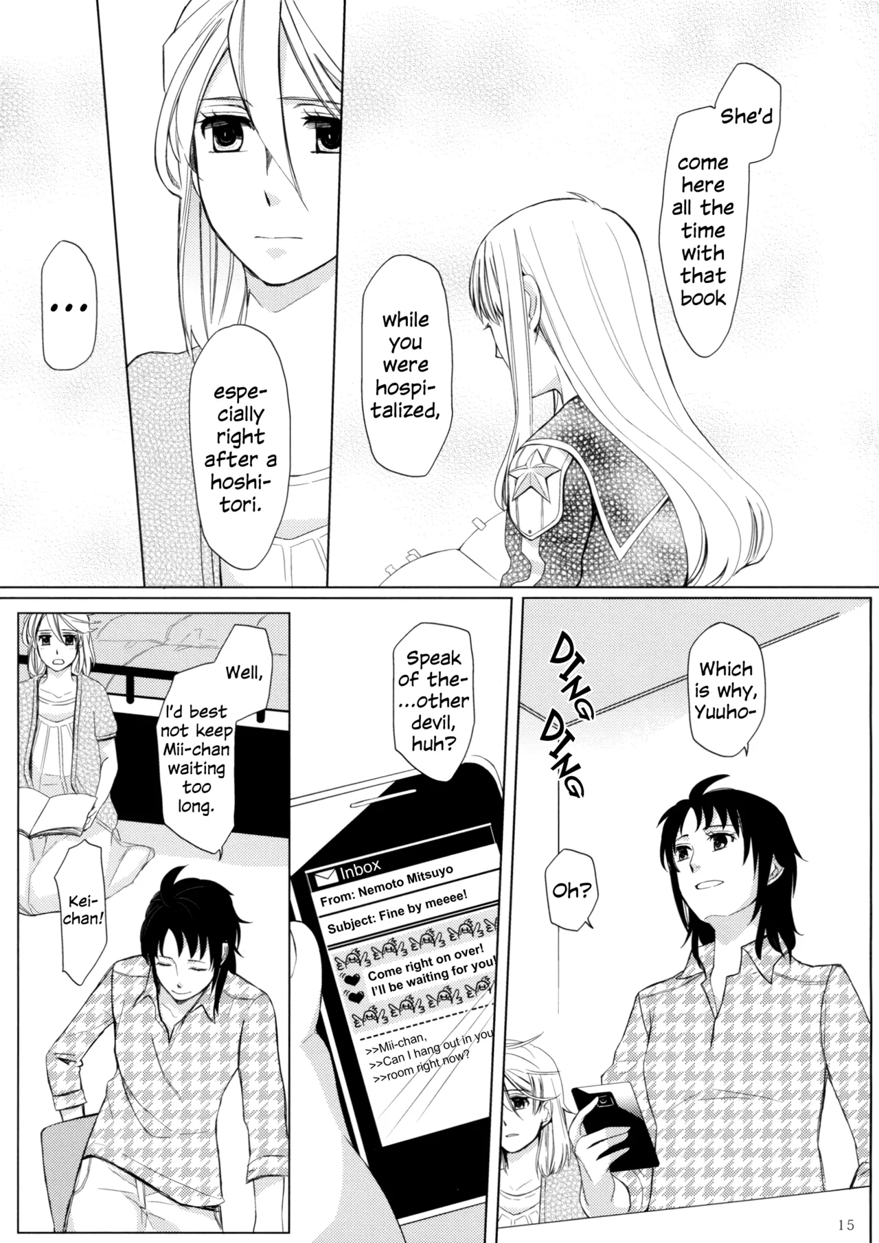 Meteora page 14 hayate x blade parody - kissing females only hentai manga - read online free