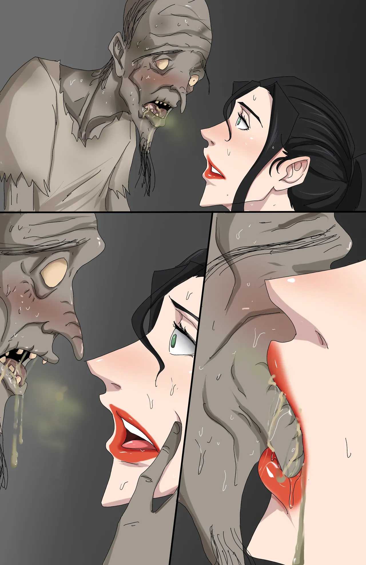 Sinful Lust - Lizana And The Homeless 1 page 77 original parody - big breasts smegma hentai manga - read online free