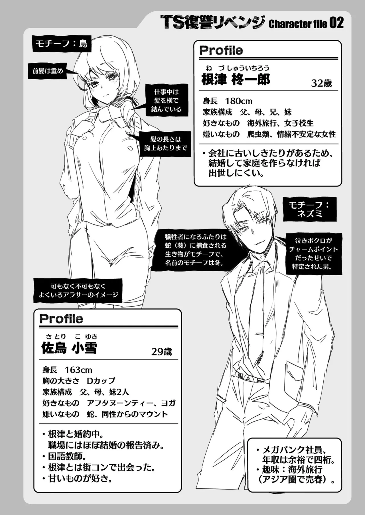 TS Revengers page 128 - business suit big breasts hentai manga - read online free