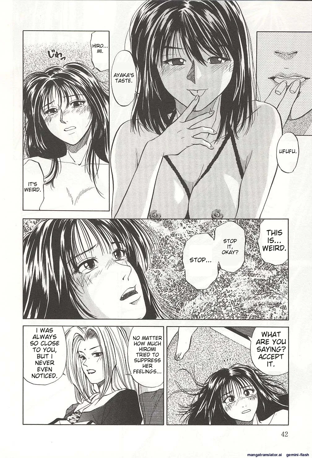 Sheila's Diary Volume 3 - Ranjuku no Kajitsu page 42 - yuri rough translation hentai manga - read online free