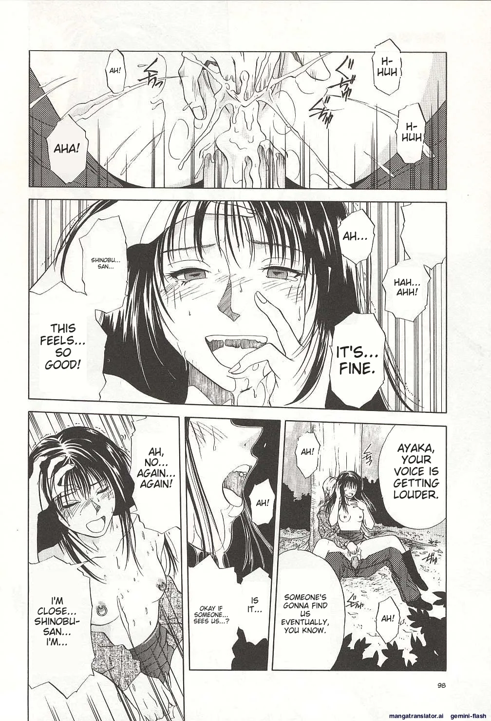 Sheila's Diary Volume 3 - Ranjuku no Kajitsu page 98 - yuri rough translation hentai manga - read online free