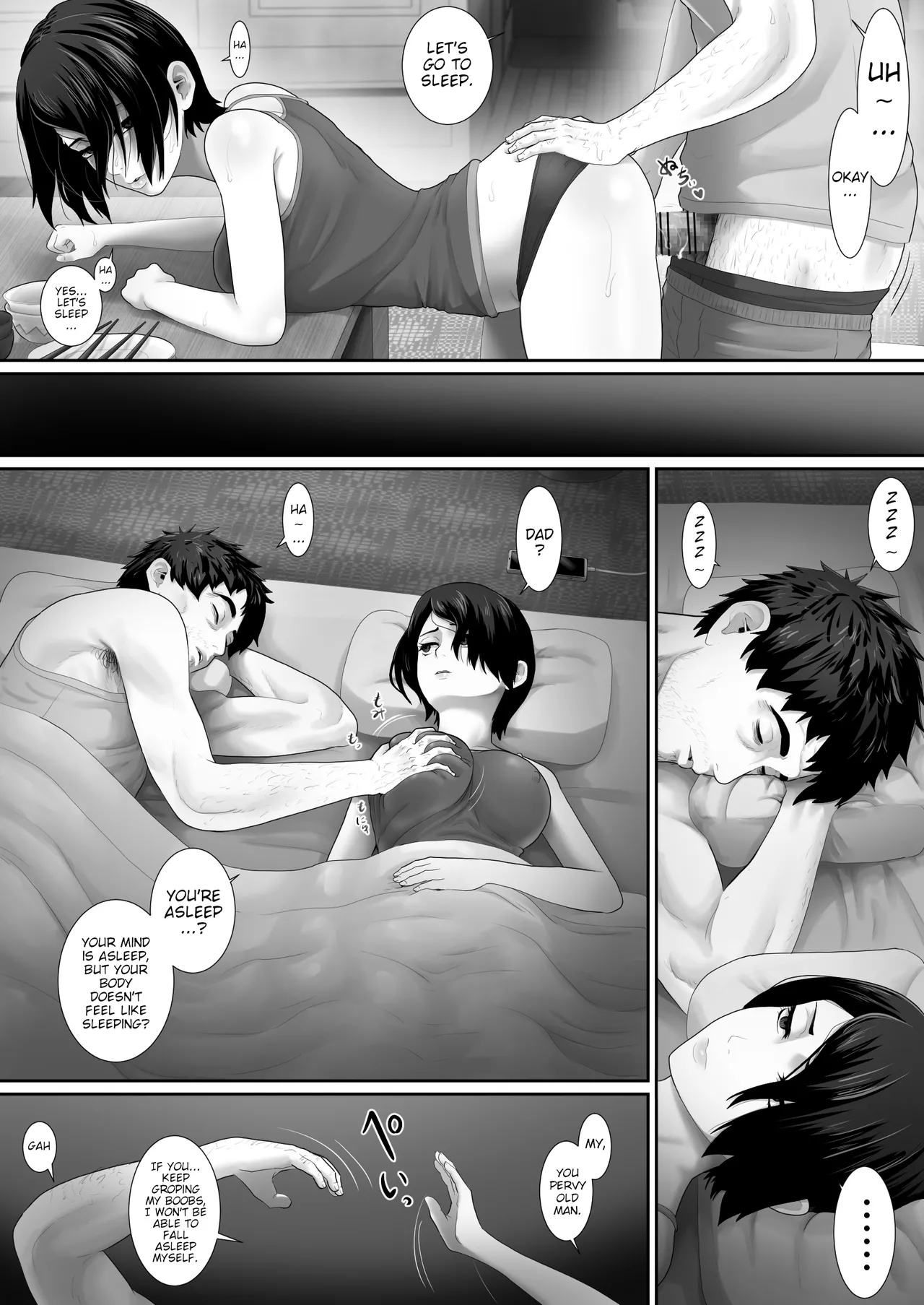 One Room, Chichi Musume-Seikatsu. | One Room, Father and Daughter Living Together page 23 original parody - inseki big breasts hentai manga - read online free