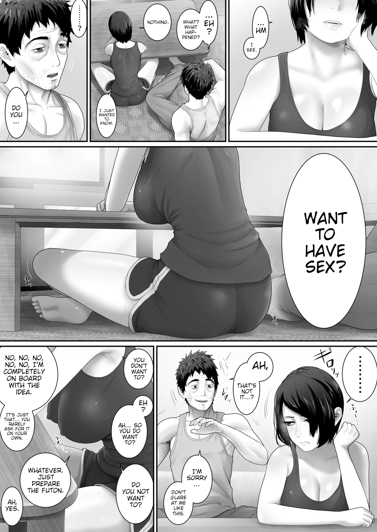 One Room, Chichi Musume-Seikatsu. | One Room, Father and Daughter Living Together page 42 original parody - inseki big breasts hentai manga - read online free