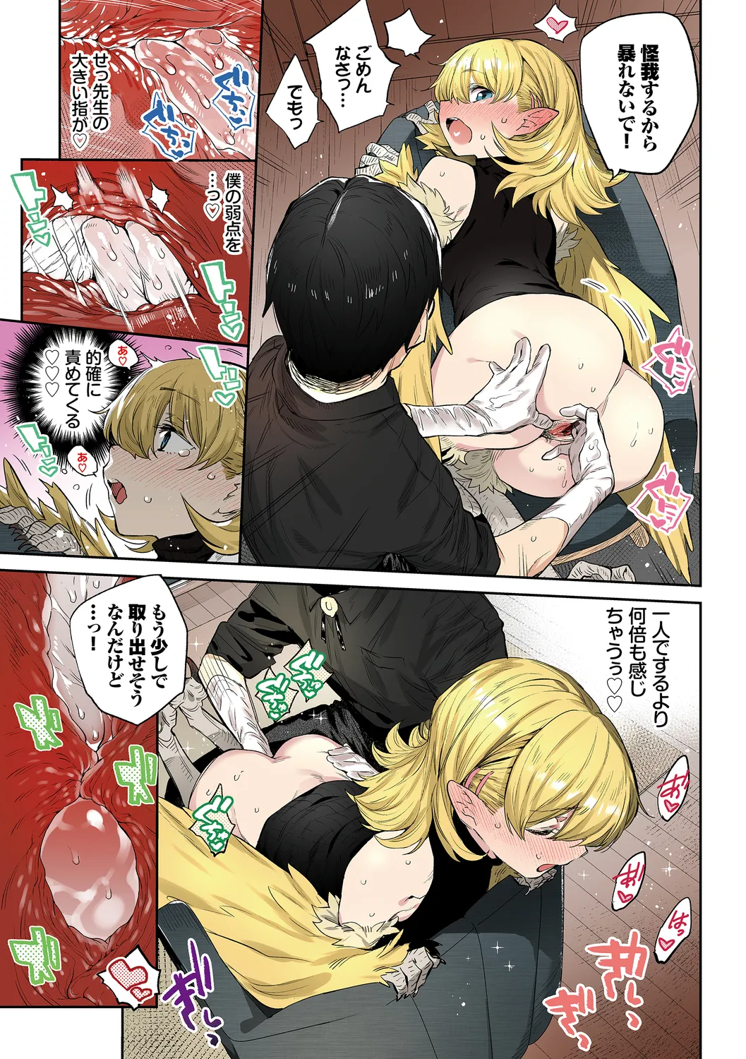 [Mizone] Ihou no Otome Full Colour Series (5) Mesudori no Butou-bi -Harpy Valentine Days- page 13 - monster girl glasses hentai manga - read online free