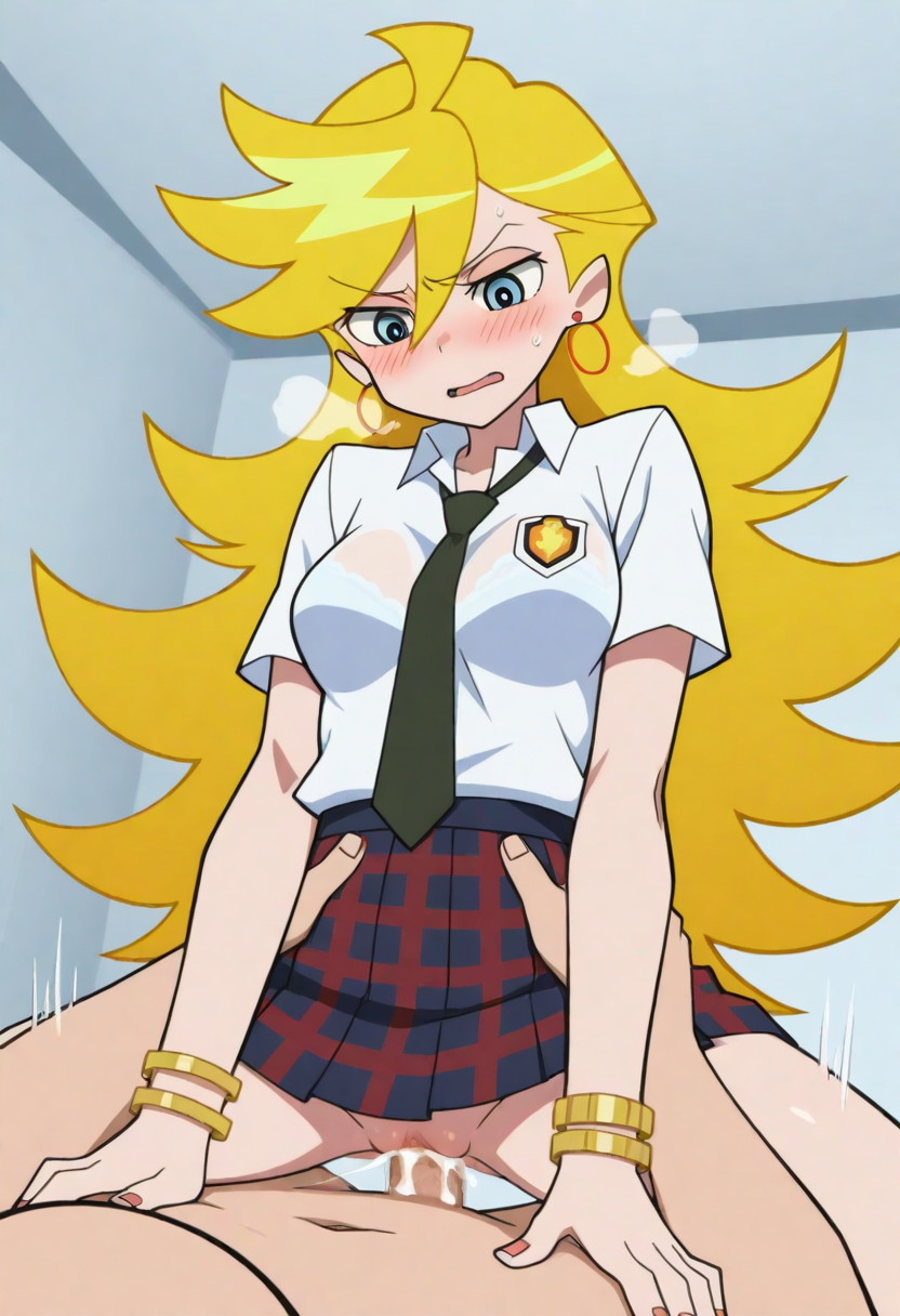 kawaiispce-789_アナーキー・パンティ page 36 featuring panty anarchy panty and stocking with garterbelt parody - wings schoolgirl uniform hentai manga - read online free