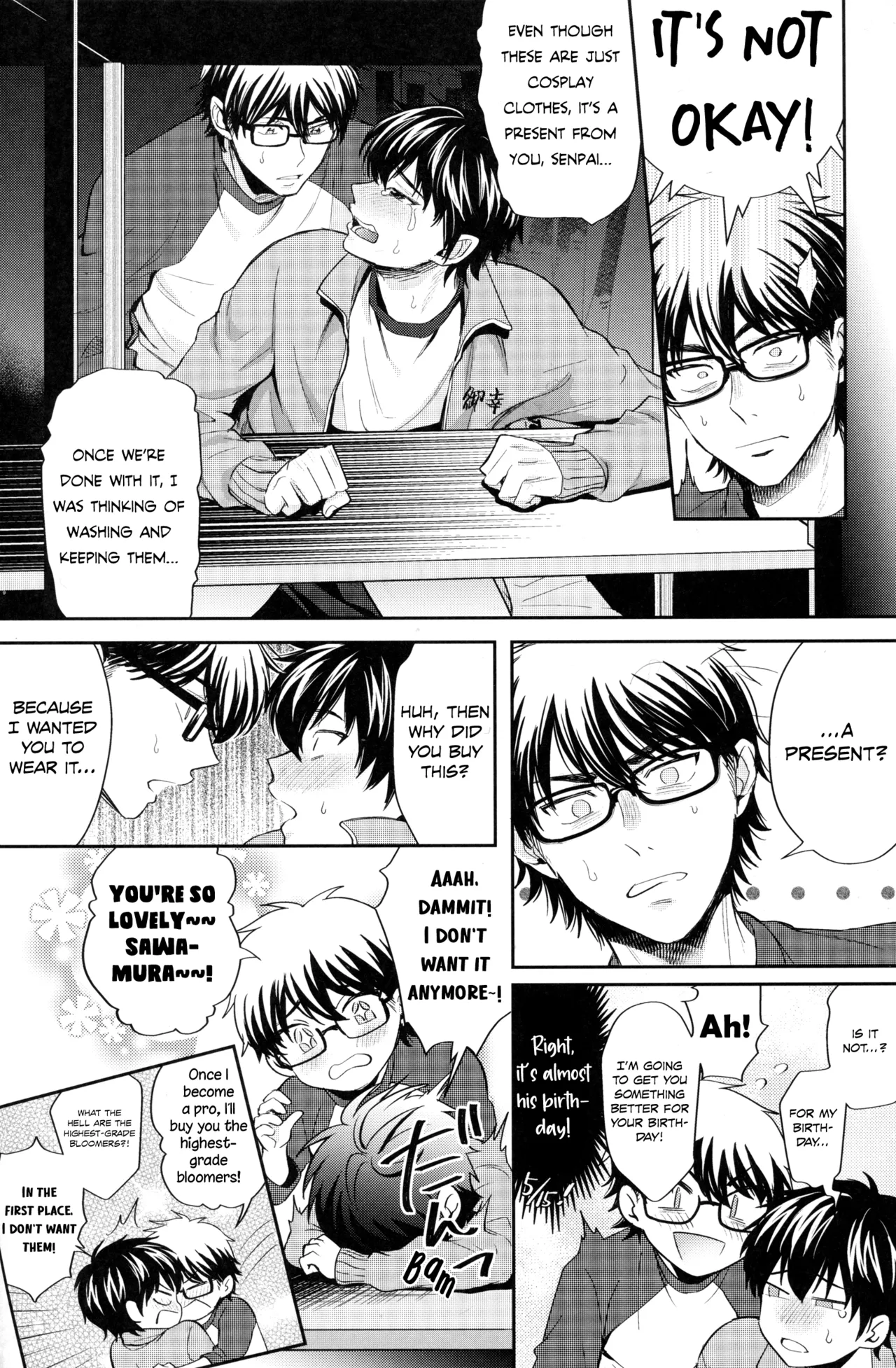 Koisuru Sports page 13 daiya no ace parody - males only yaoi hentai manga - read online free