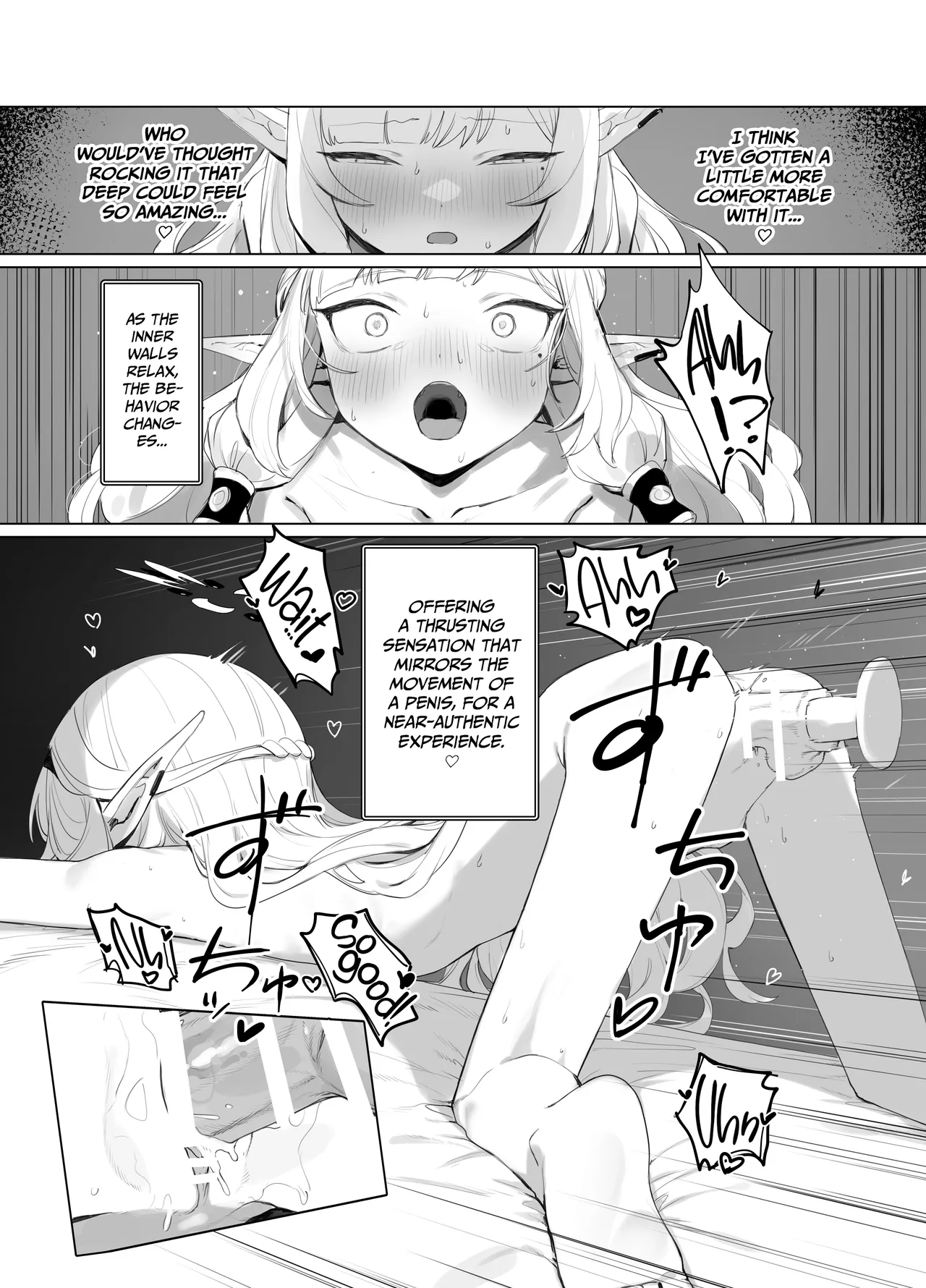 WISDOM LIBIDO EXPLOSION page 22 featuring himari akeboshi blue archive parody - elf masturbation hentai manga - read online free