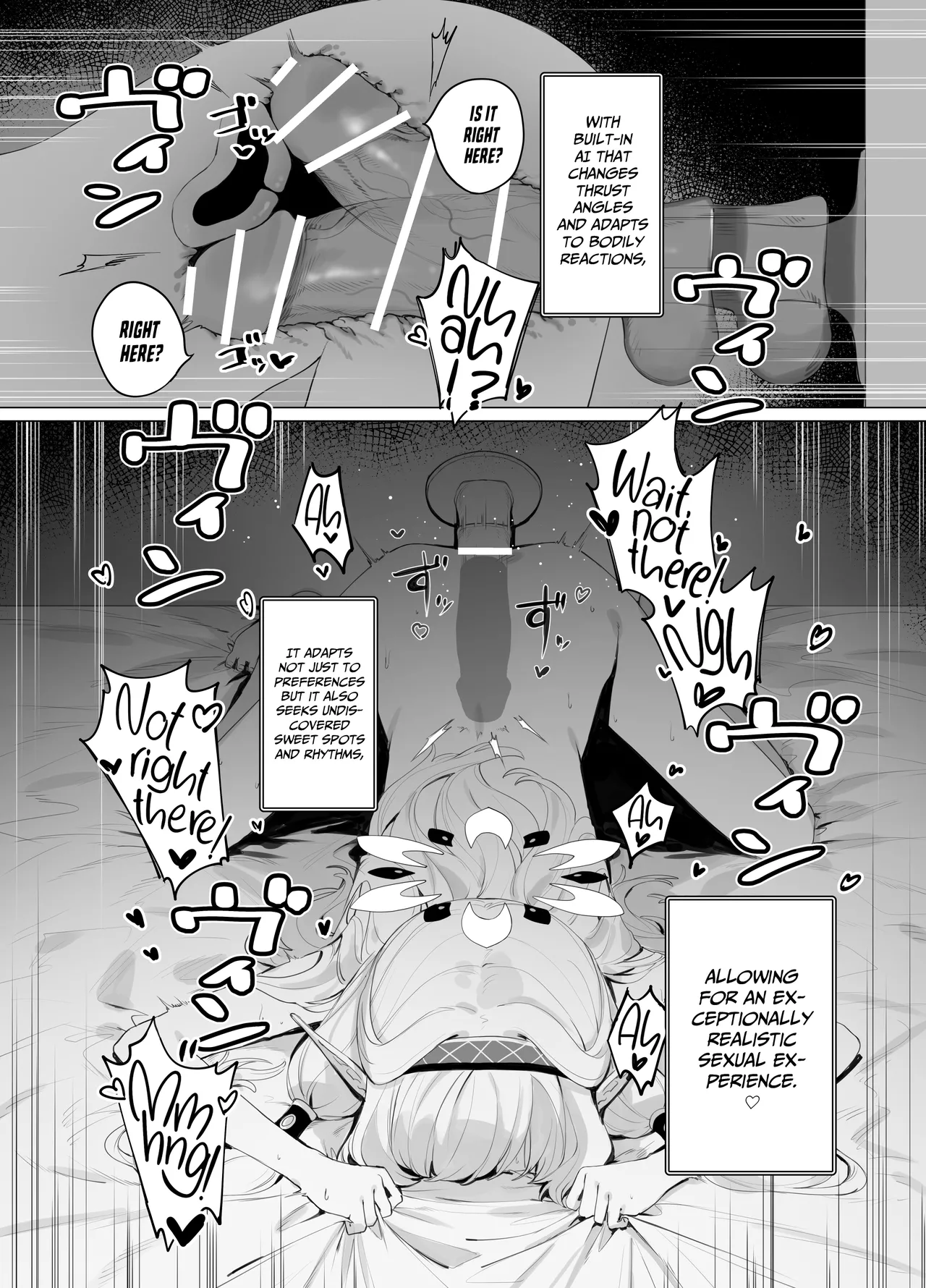 WISDOM LIBIDO EXPLOSION page 23 featuring himari akeboshi blue archive parody - elf masturbation hentai manga - read online free