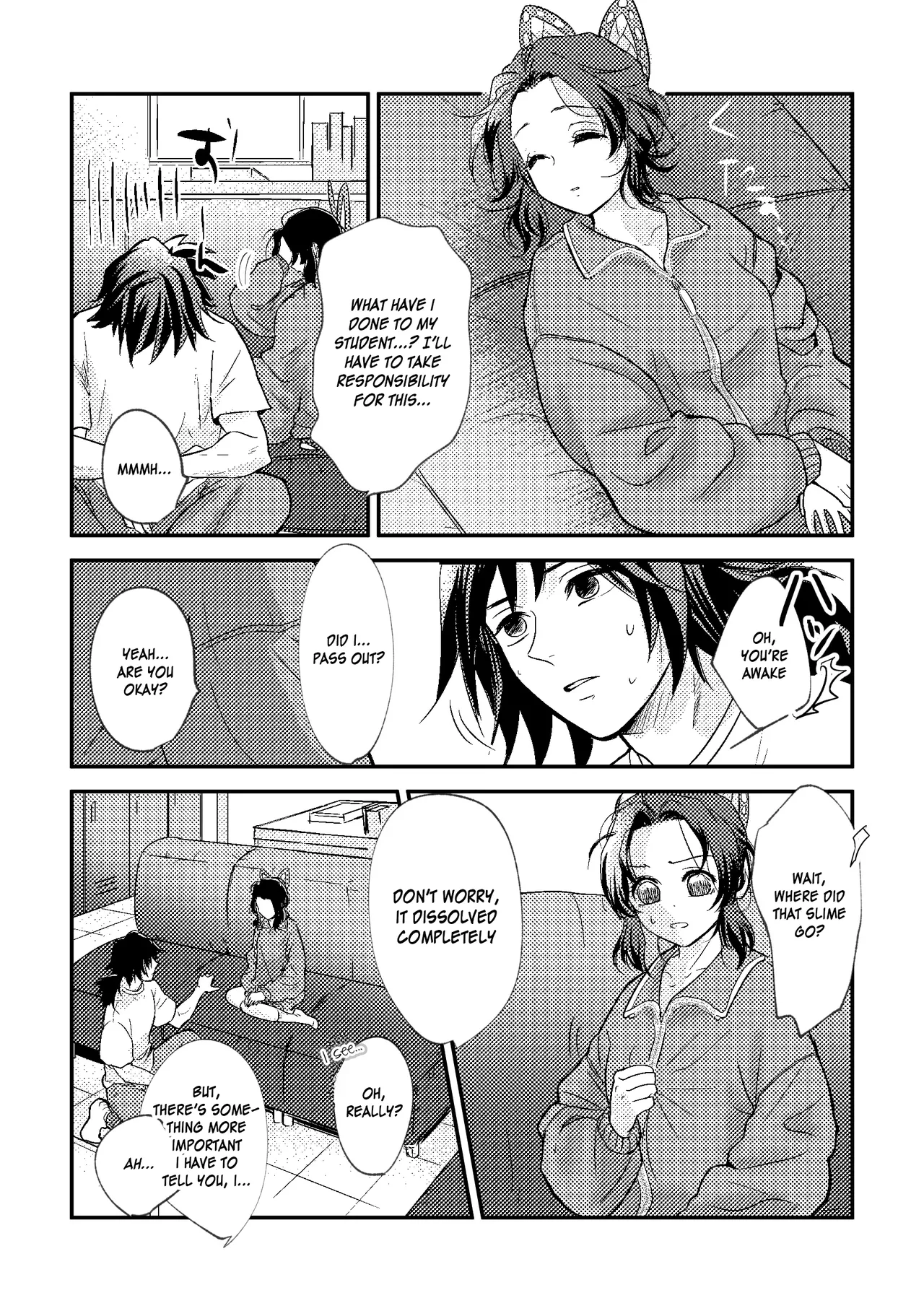 Sensei Soutei gai no Jitai desu! | Sensei, Something Unexpected has Happened! Chapters 1 & 2 page 33 featuring shinobu kochou kimetsu no yaiba parody - sole female sole male hentai manga - read online free