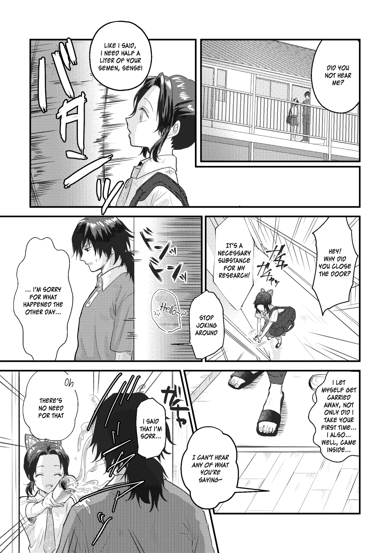 Sensei Soutei gai no Jitai desu! | Sensei, Something Unexpected has Happened! Chapters 1 & 2 page 43 featuring shinobu kochou kimetsu no yaiba parody - sole female sole male hentai manga - read online free