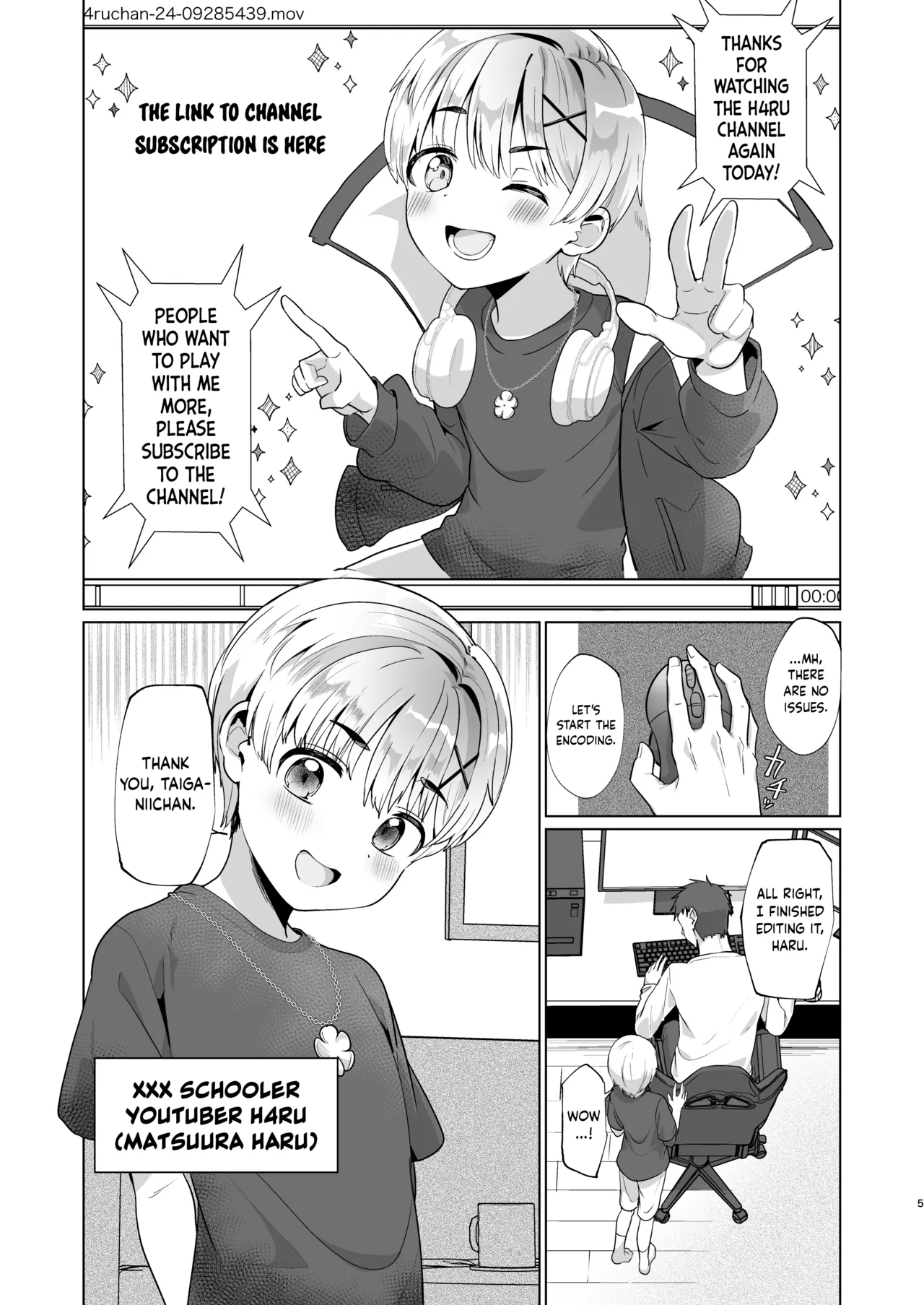 [Pioneer99 (Hiragi Moyuru)] Boku, Onii-chan to Himitsu no Vlog Torimasu! - Now, shoot a secret video with My brother! [English] {Chin²} [Digital] - Page 4