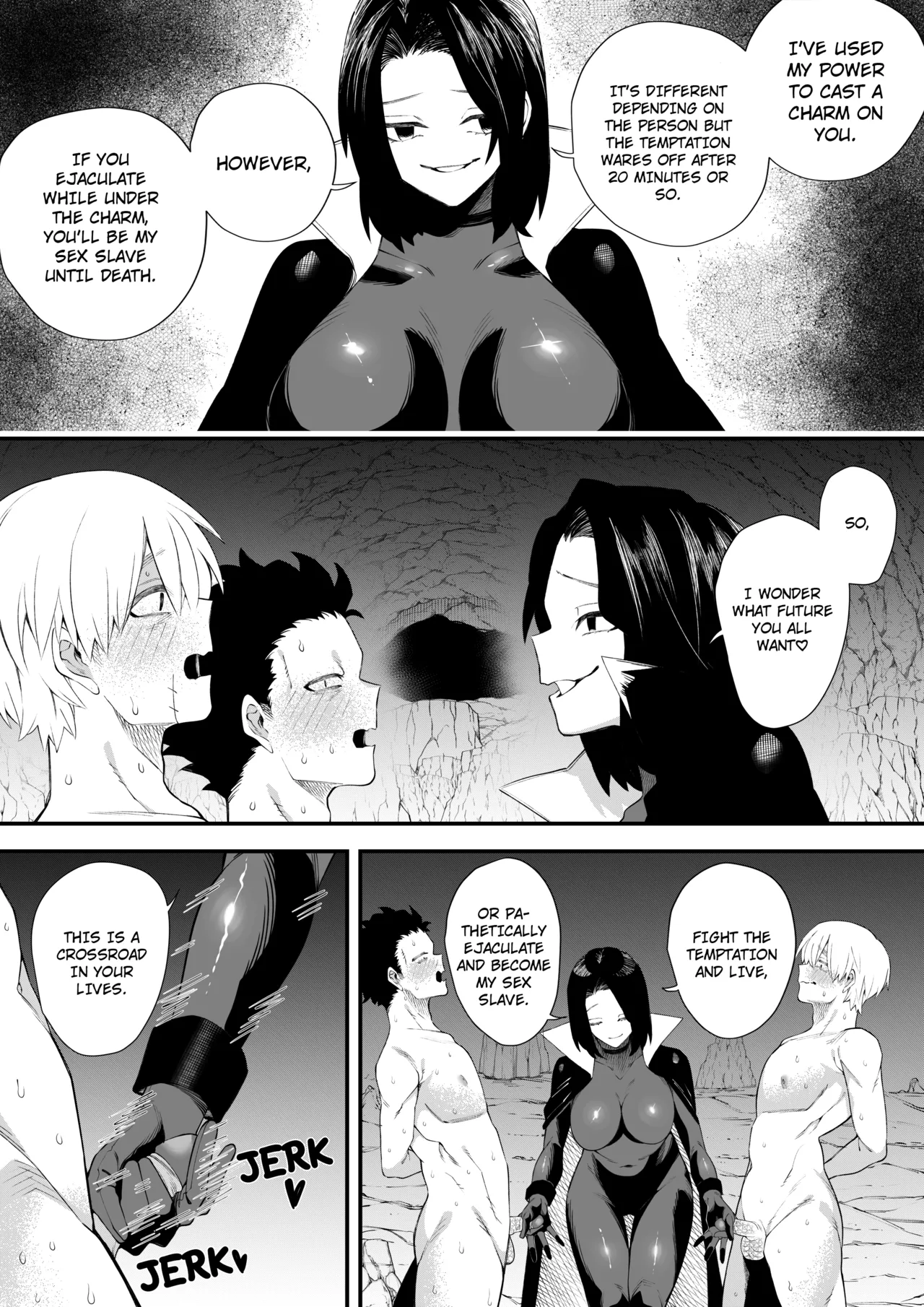 Magician of Seduction 2 page 19 original parody - handjob sweating hentai manga - read online free