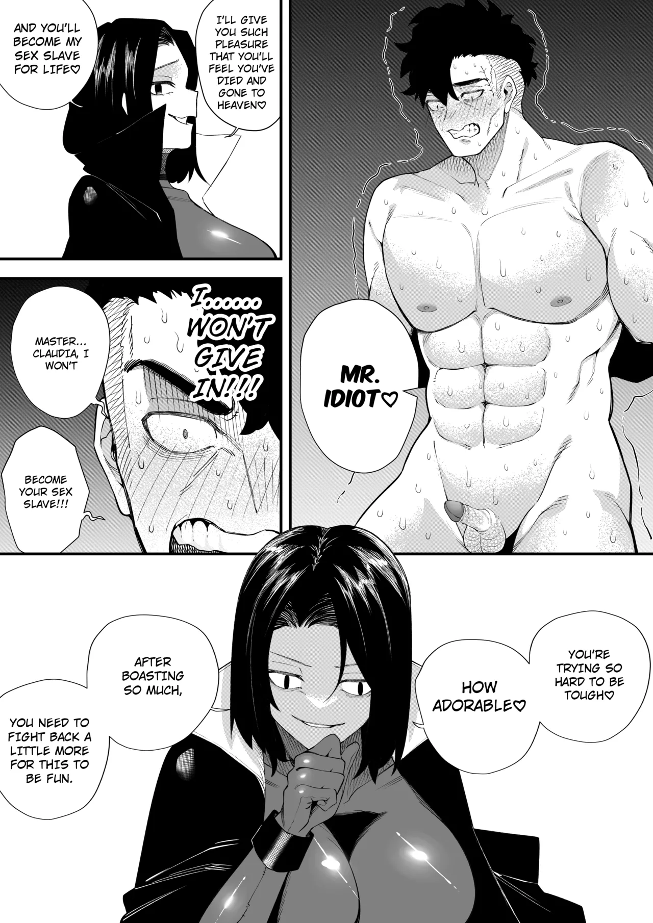Magician of Seduction 2 page 25 original parody - handjob sweating hentai manga - read online free