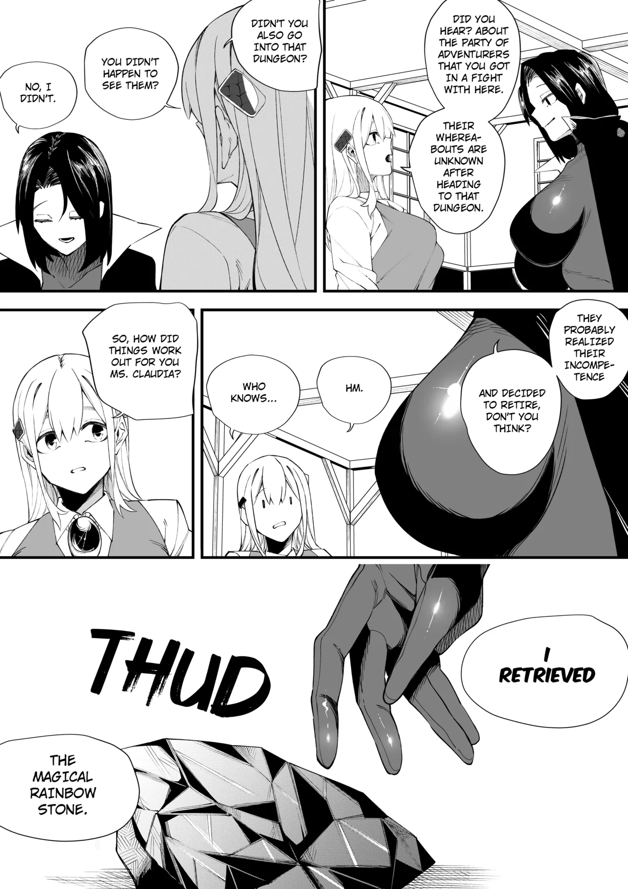 Magician of Seduction 2 page 35 original parody - handjob sweating hentai manga - read online free