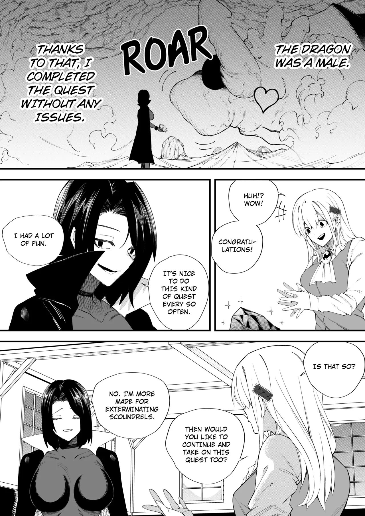 Magician of Seduction 2 page 36 original parody - handjob sweating hentai manga - read online free