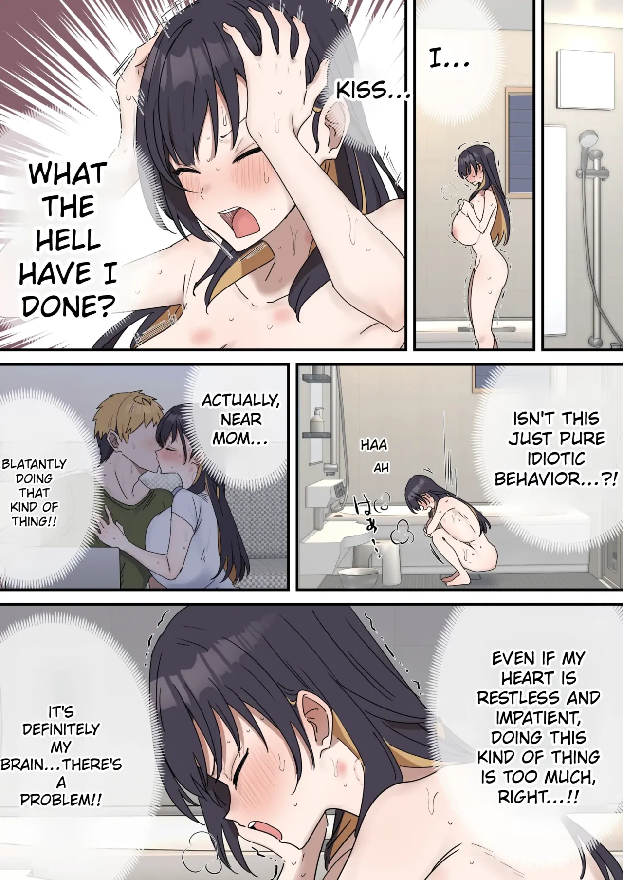 Giji SEX Kyoudai 0~4 ENGLISH 1-164 page 150 original parody - kissing big breasts hentai manga - read online free