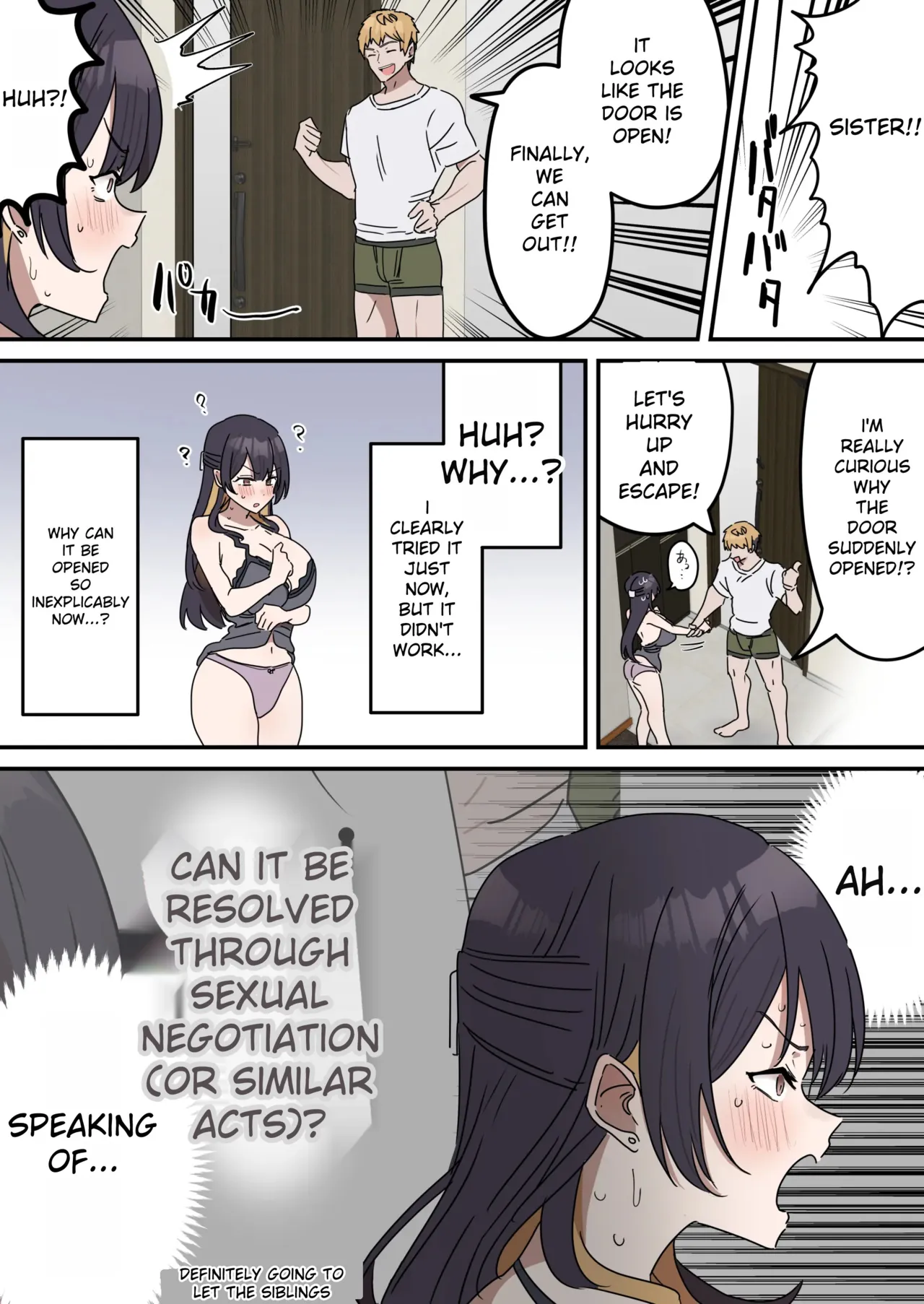 Giji SEX Kyoudai 0~4 ENGLISH 1-164 page 49 original parody - kissing big breasts hentai manga - read online free