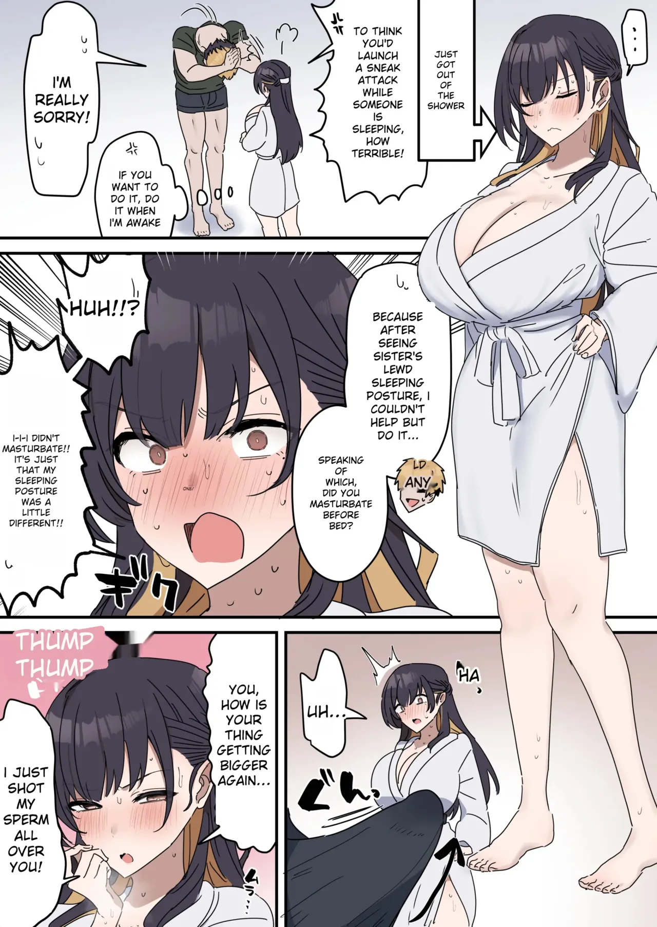 Giji SEX Kyoudai 0~4 ENGLISH 1-164 page 75 original parody - kissing big breasts hentai manga - read online free