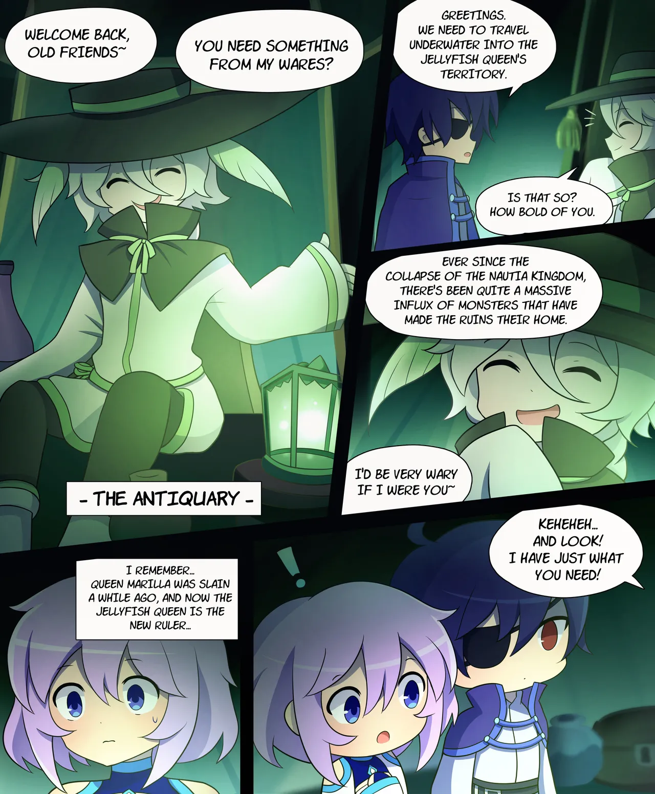 Seraph Ascent Chapter 1 With Route B : OCEAN TRENCH - Page 4