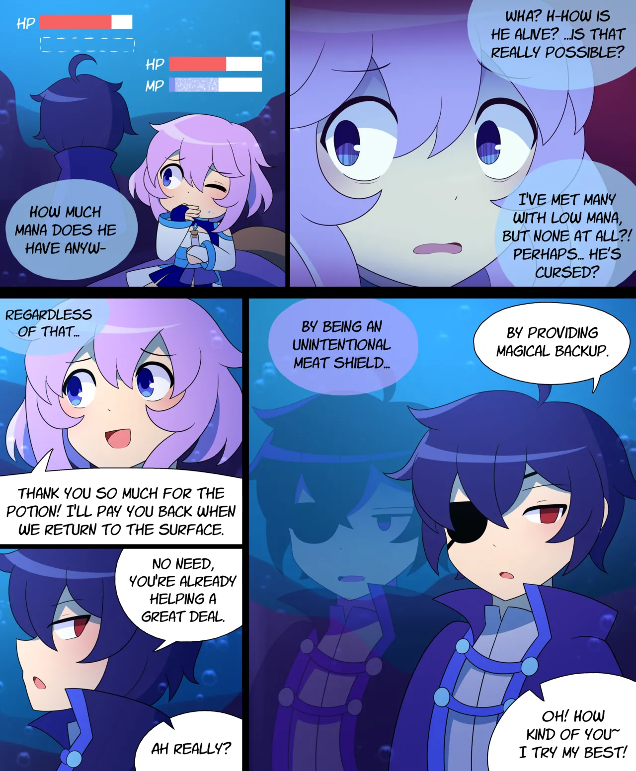 Seraph Ascent Chapter 4 With ROUTE E : SAVE ARCELIA FIRST - Page 3
