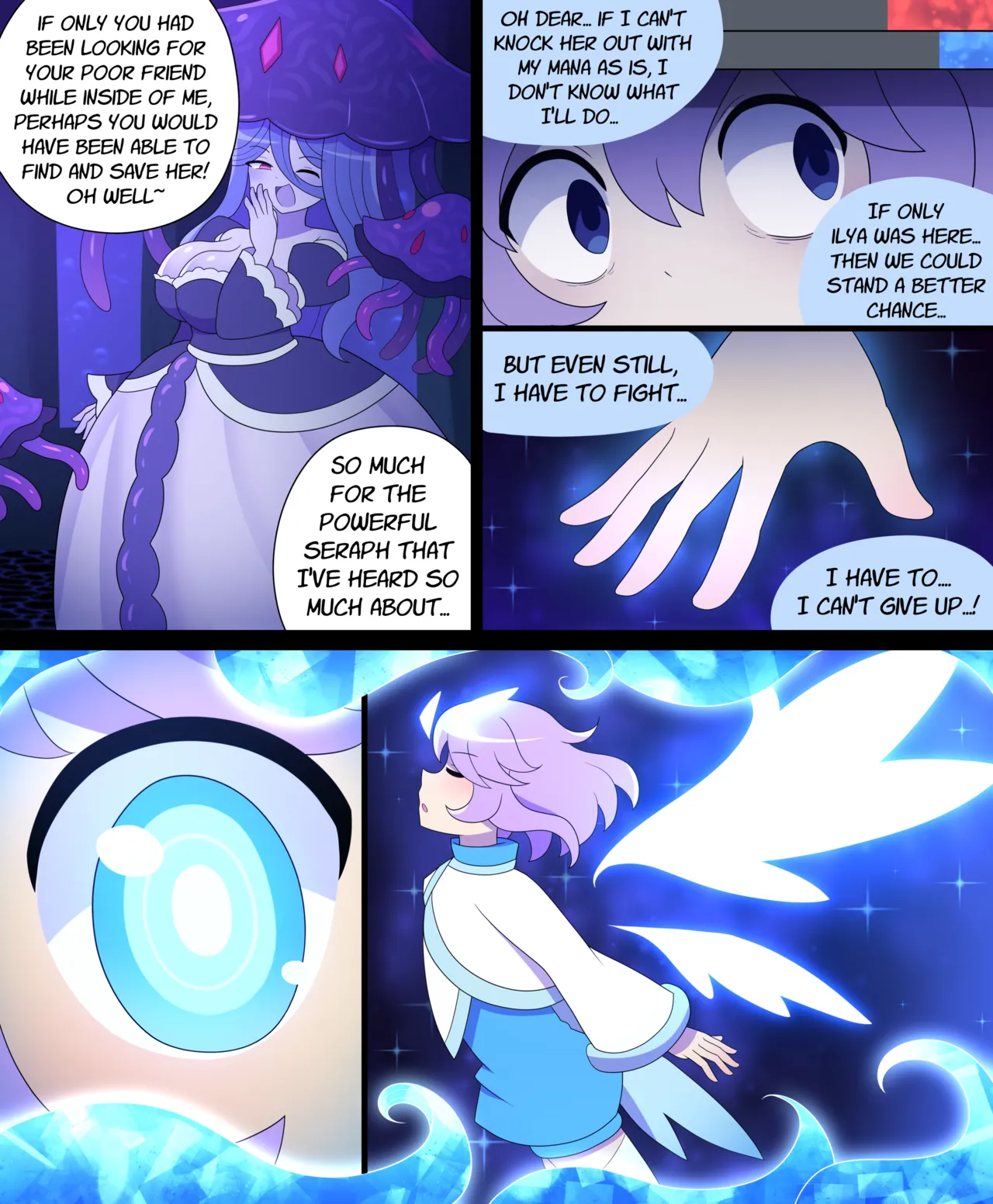 Seraph Ascent Chapter 4 With ROUTE E : SAVE ARCELIA FIRST - Page 32