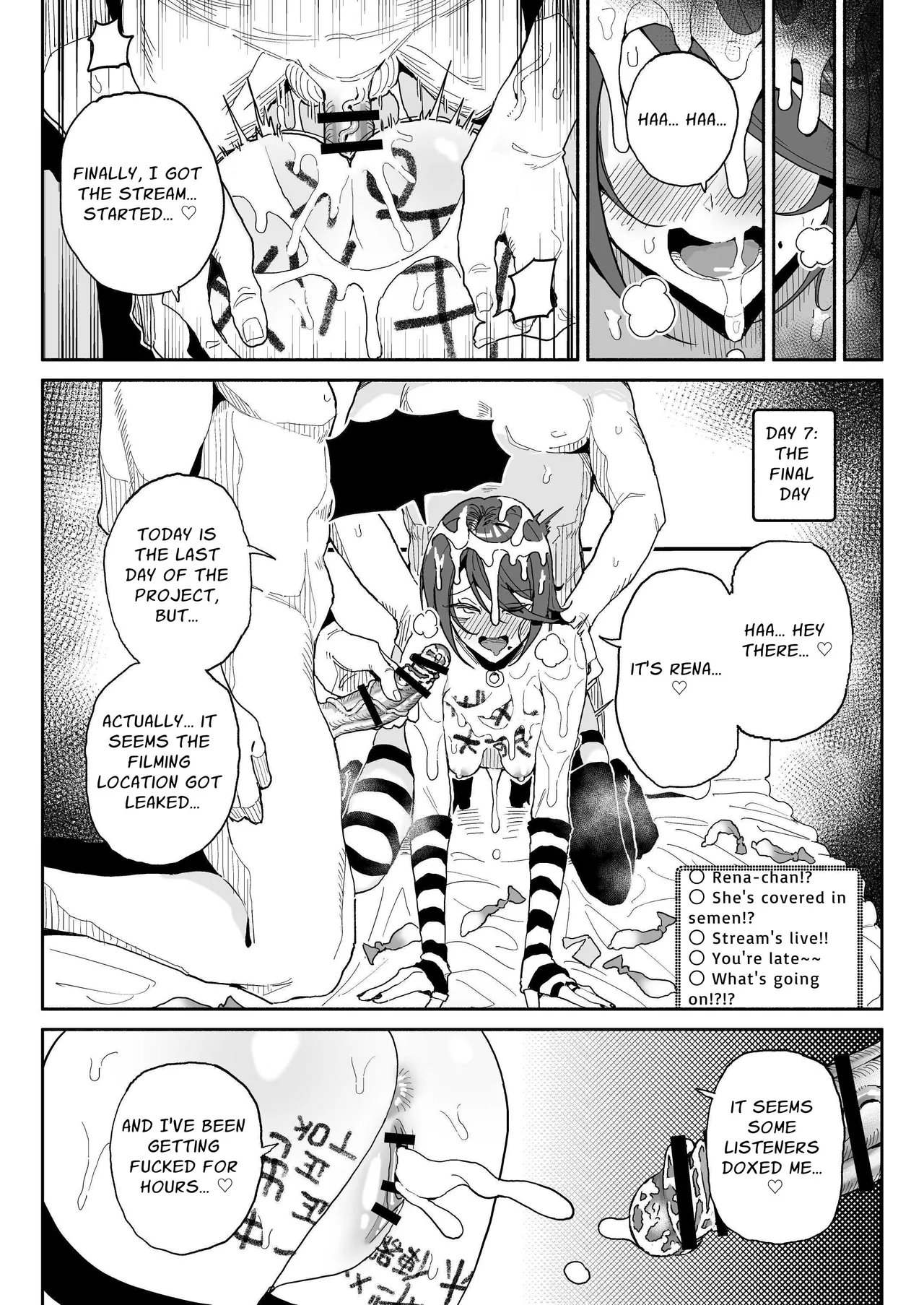 Chin Kagi Kei Haishinsha Isshuukan Chinkasu Zamen Seikatsu | Dick Sniffin' Tuber's 1 Week Smegma Ridden Cumlife page 27 original parody - cum swap handjob hentai manga - read online free