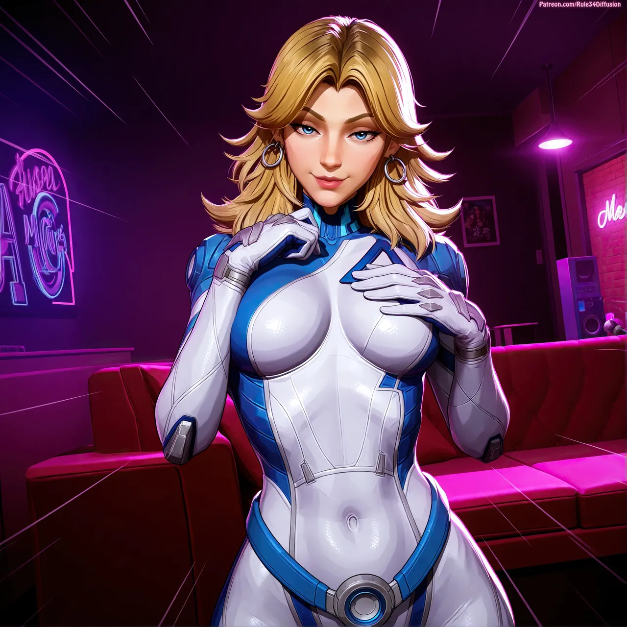 Sue storm page 12 featuring susan storm fantastic four parody - kissing swimsuit hentai manga - read online free