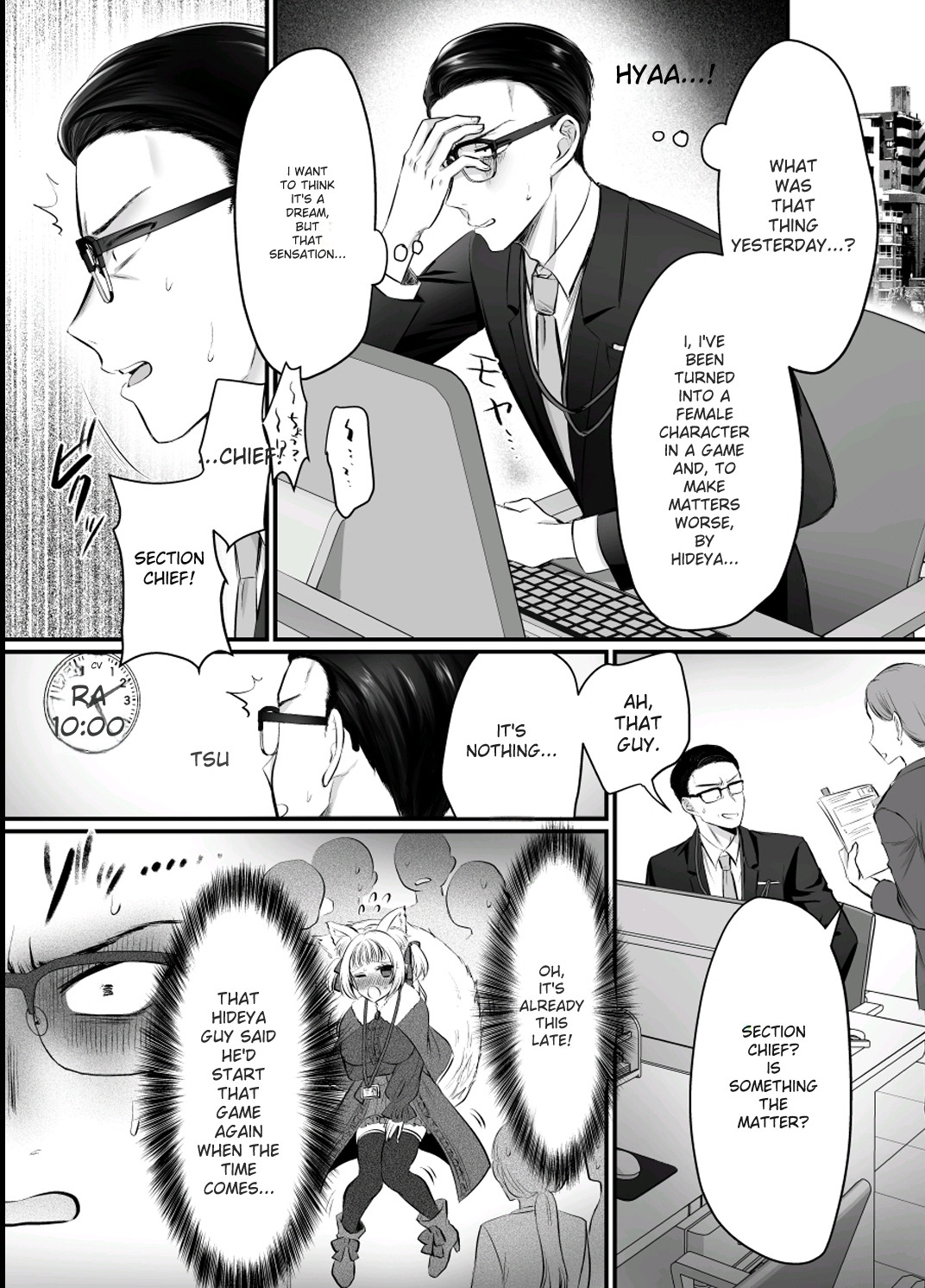 Genjitsu Douki Gacha 2 page 21 original parody - father gender bender hentai manga - read online free