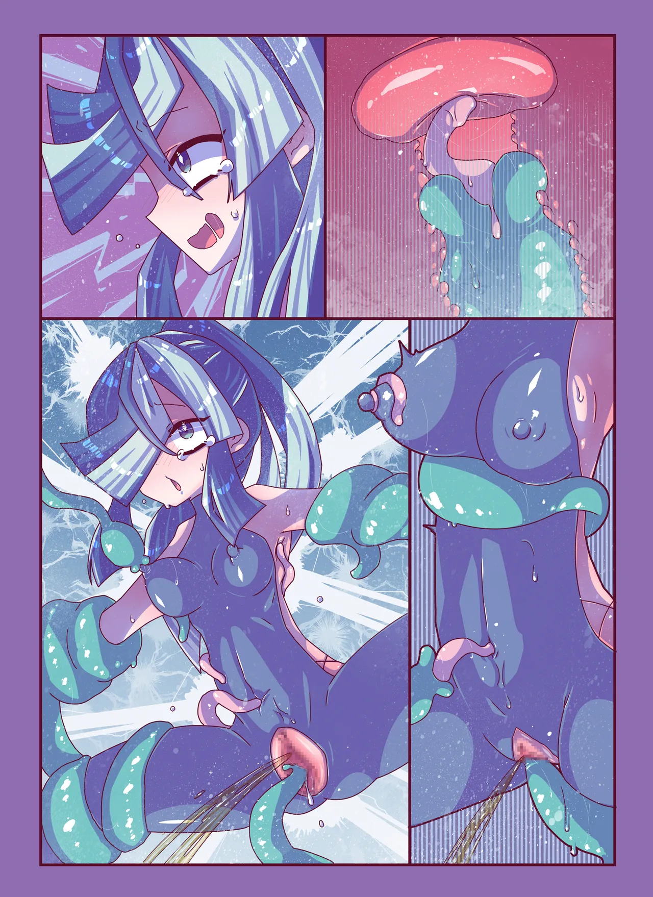 [Kakuran Operetta] Zassou Kari-chan 2nin Ko-cho Pero Kusuguri Haiboku page 35 original parody - females only tickling hentai manga - read online free