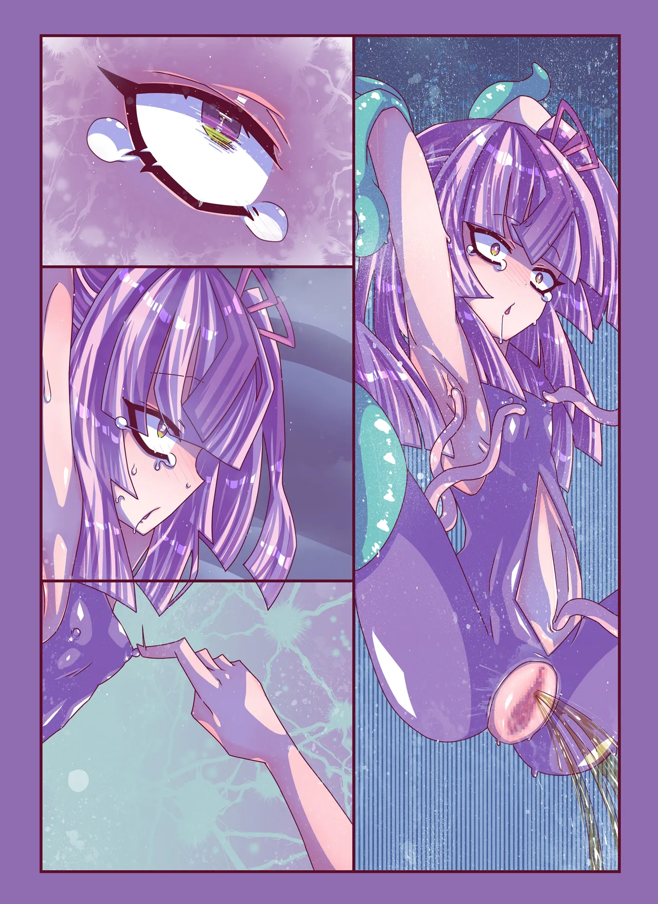 [Kakuran Operetta] Zassou Kari-chan 2nin Ko-cho Pero Kusuguri Haiboku page 43 original parody - females only tickling hentai manga - read online free