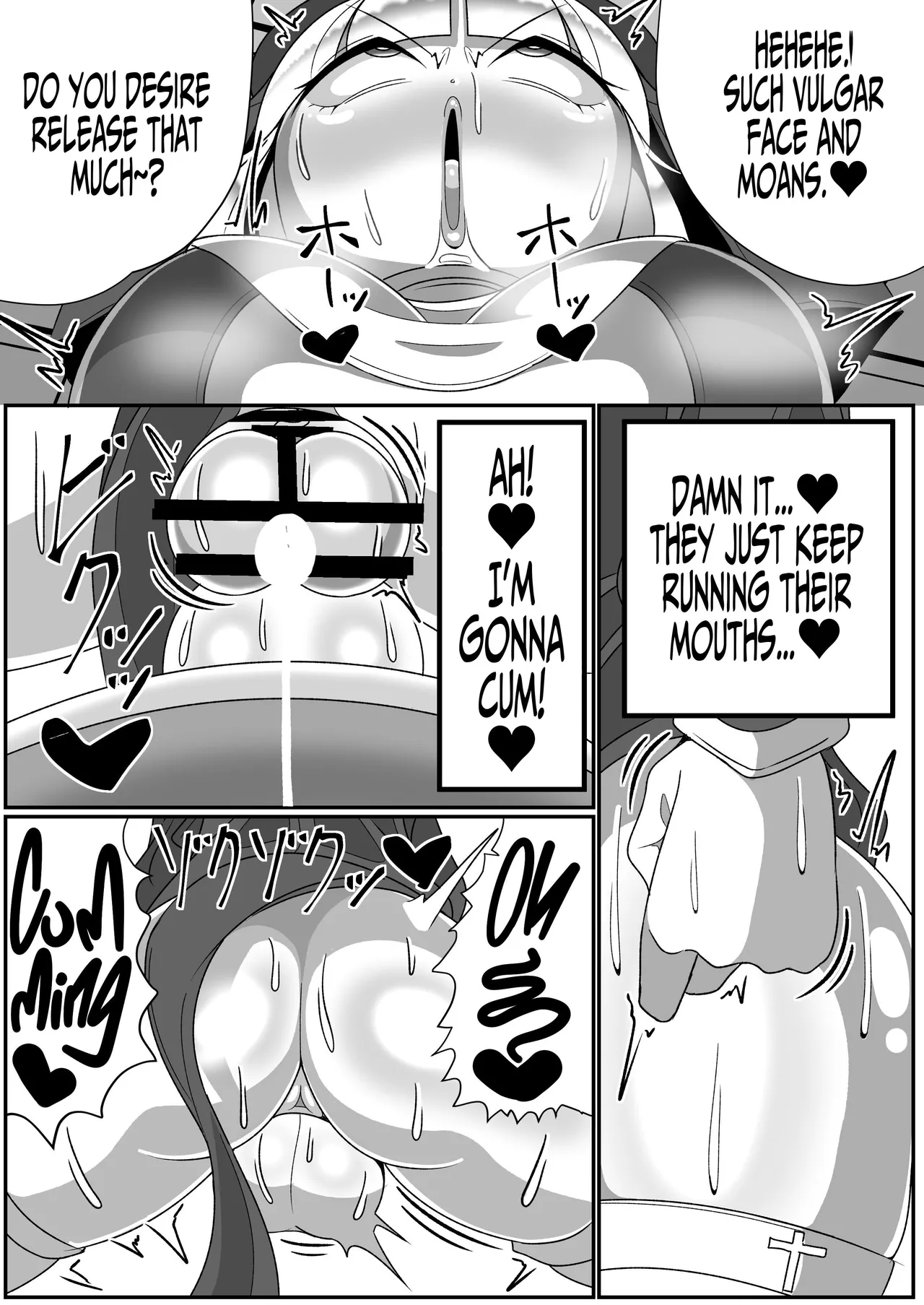 Futanari Seijo Shasei Kinshirei | Dick Slingin' Saintess - Page 19