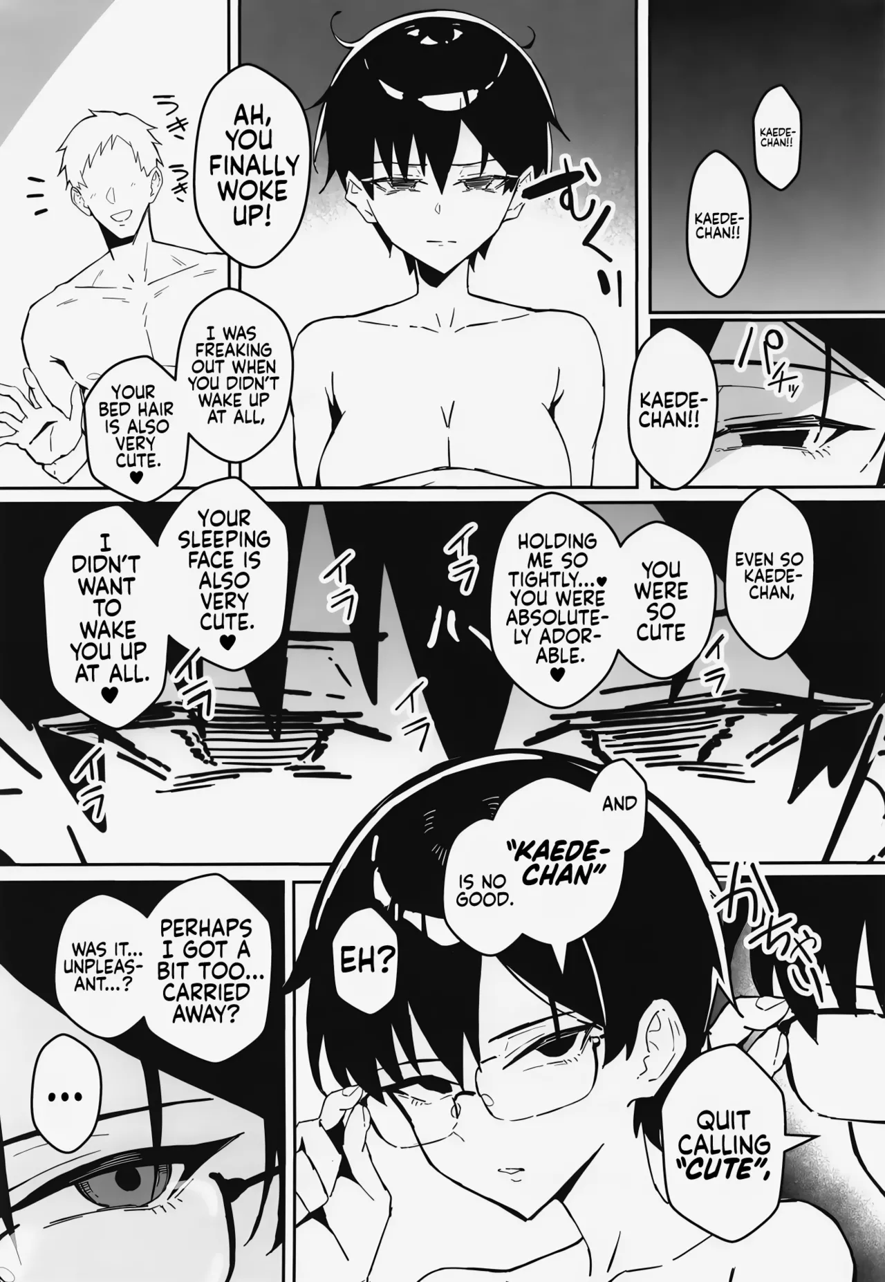 Buaisou na Kakure Kyonyuu Boyish Kanojo to Taikutsu na Date | A Boring Date with My Blunt, Boyish Babe and Her Hidden Assets page 30 original parody - kissing leg lock hentai manga - read online free