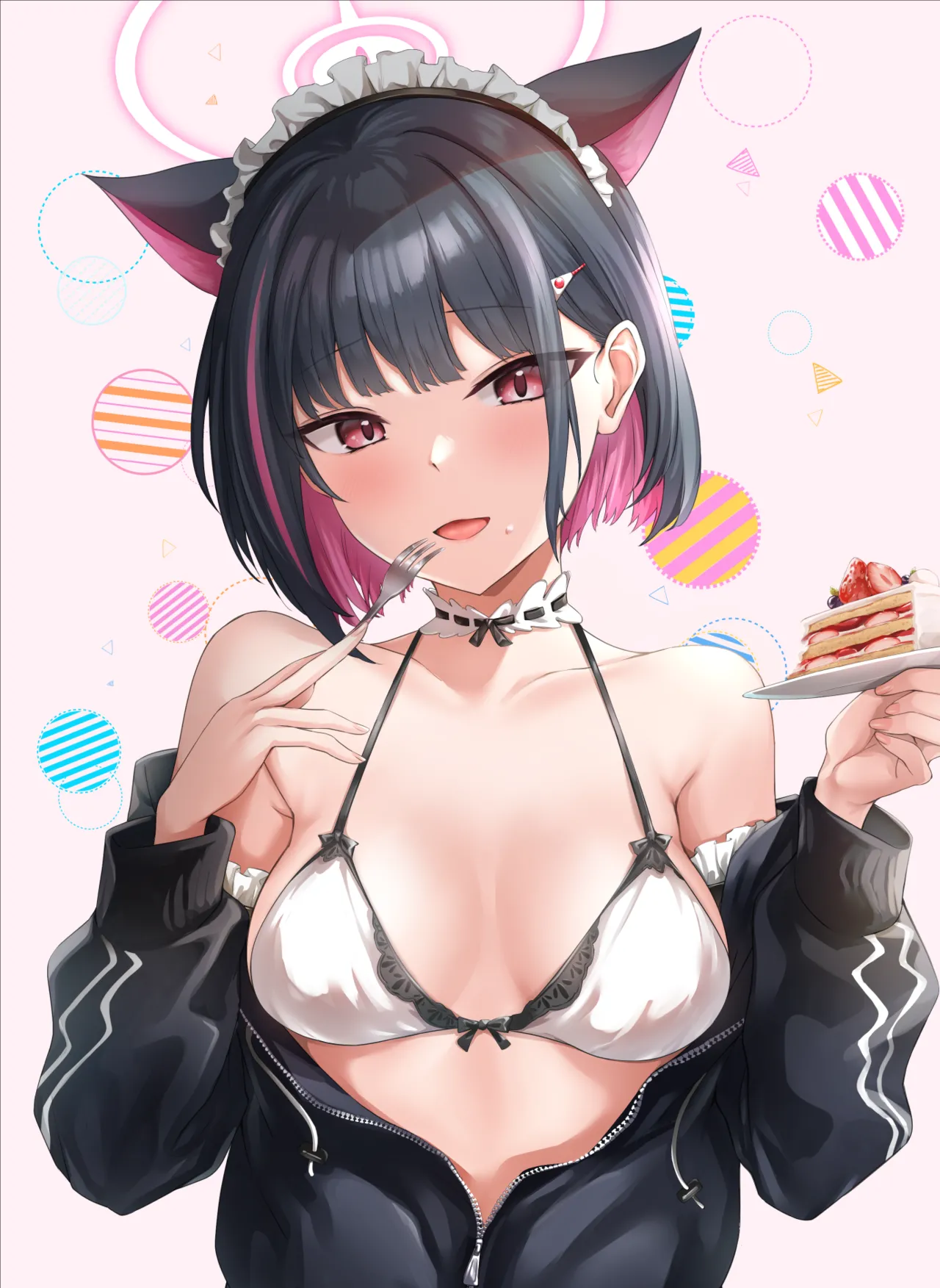 piece of cake page 24 featuring sensei blue archive parody - maid stockings hentai manga - read online free