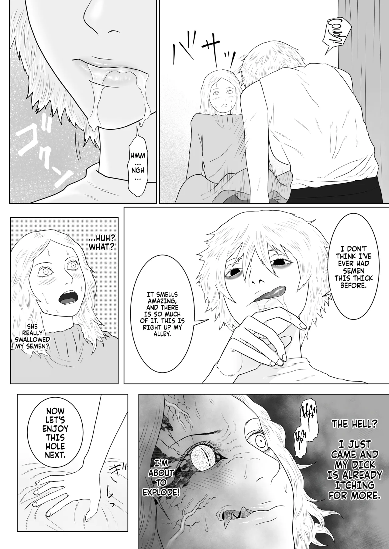 Futanari Akuma to Akuma Haraishi | The futanari demon and the exorcist page 15 original parody - futanari urination hentai manga - read online free