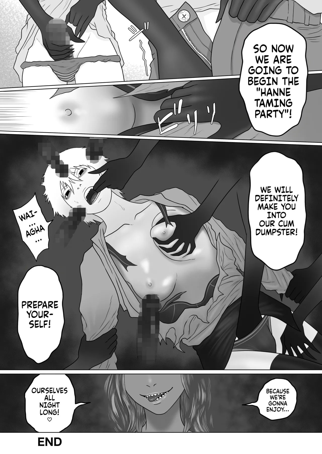 Futanari Akuma to Akuma Haraishi | The futanari demon and the exorcist page 39 original parody - futanari urination hentai manga - read online free