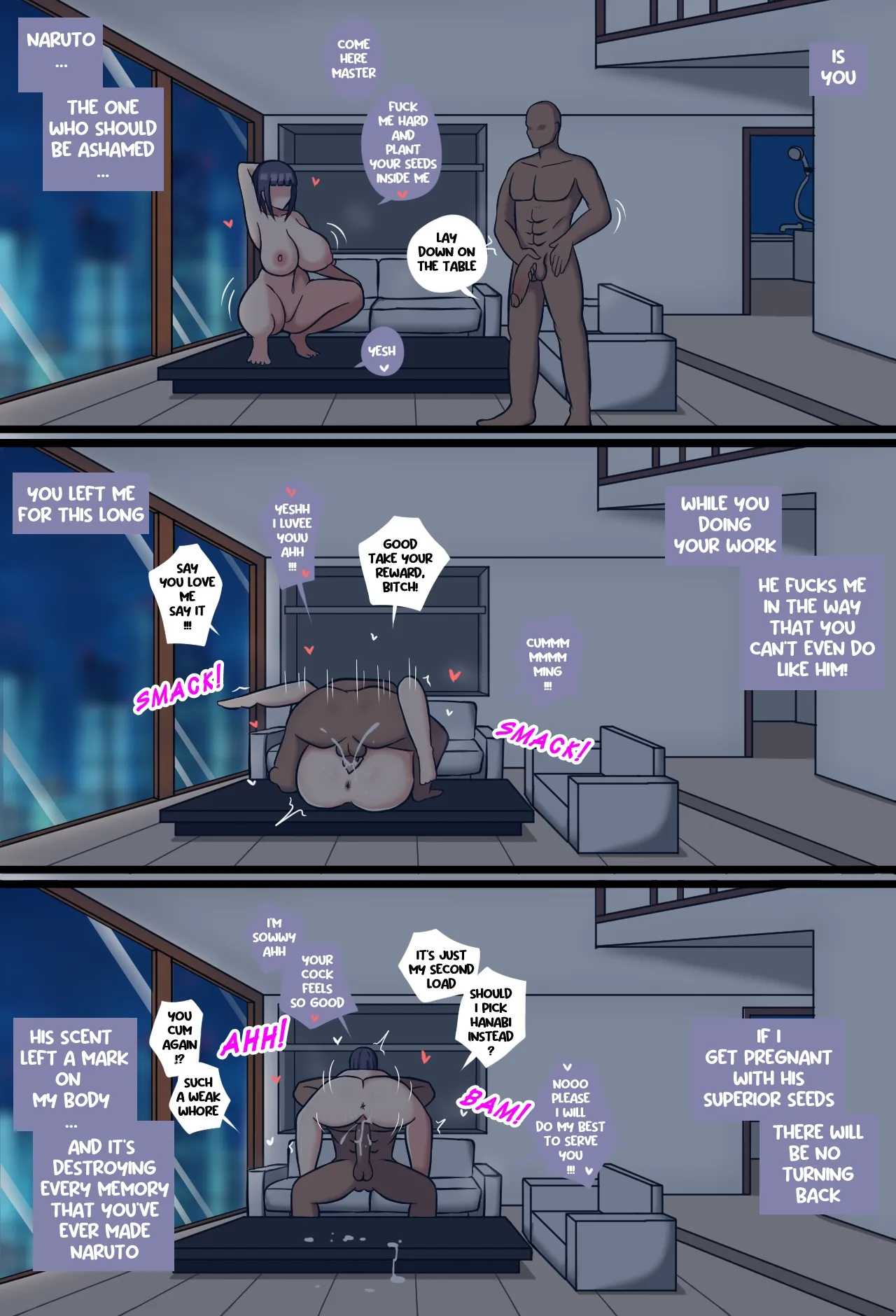 True Colors 2 page 47 featuring tsunade naruto parody - kissing big breasts hentai manga - read online free