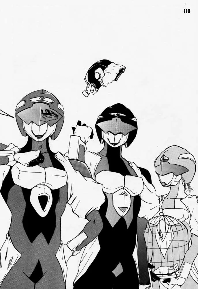 Municipal force Daitenzin + Double intention page 110 featuring hyatt excel saga parody - read online free