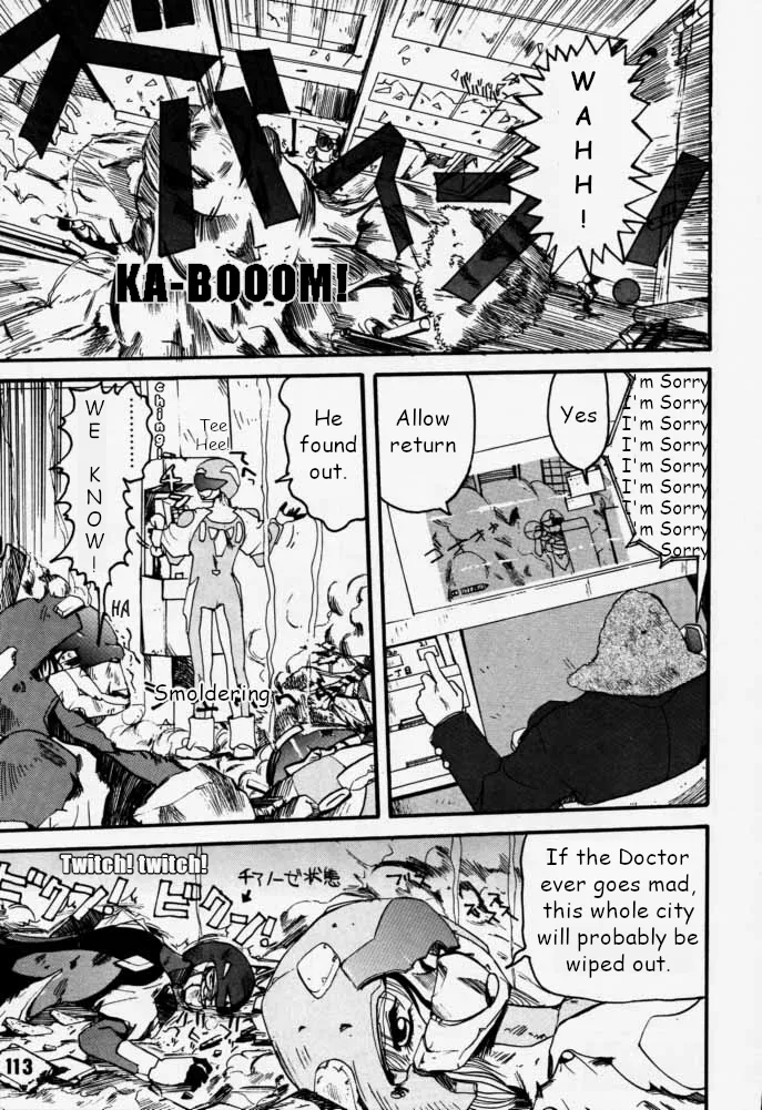 Municipal force Daitenzin + Double intention page 113 featuring hyatt excel saga parody - read online free