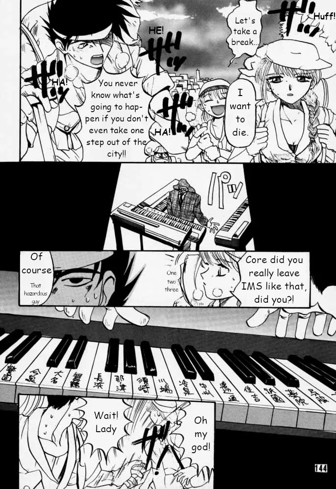 Municipal force Daitenzin + Double intention page 145 featuring hyatt excel saga parody - read online free