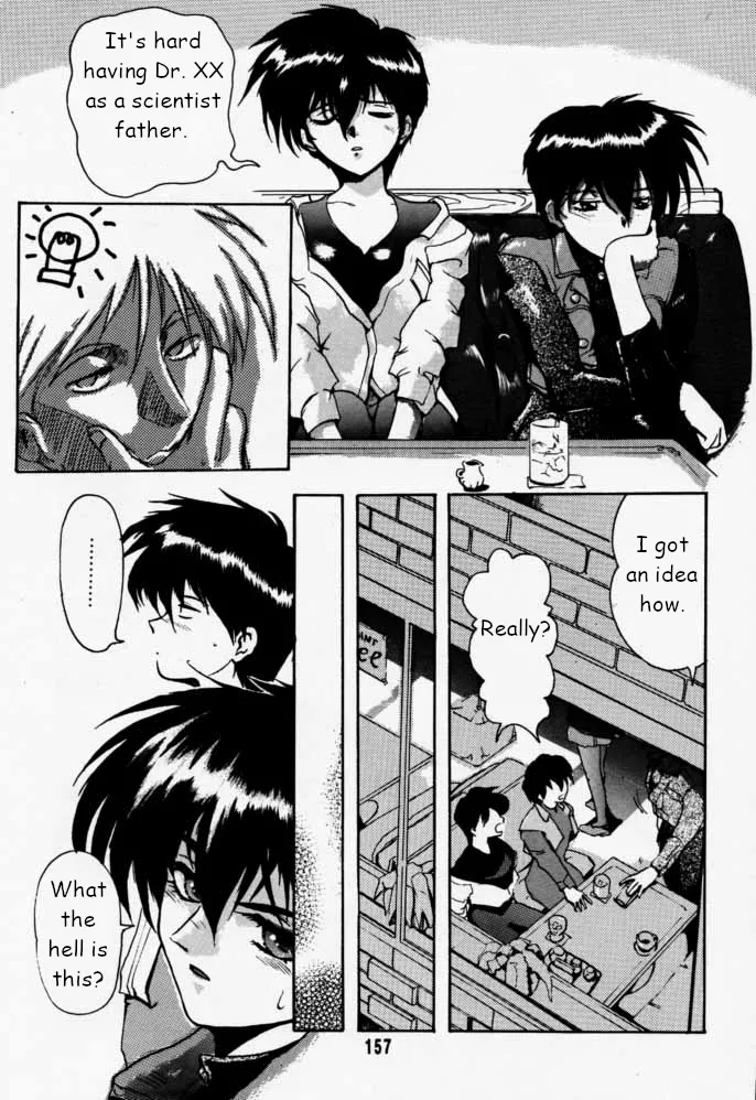 Municipal force Daitenzin + Double intention page 158 featuring hyatt excel saga parody - read online free