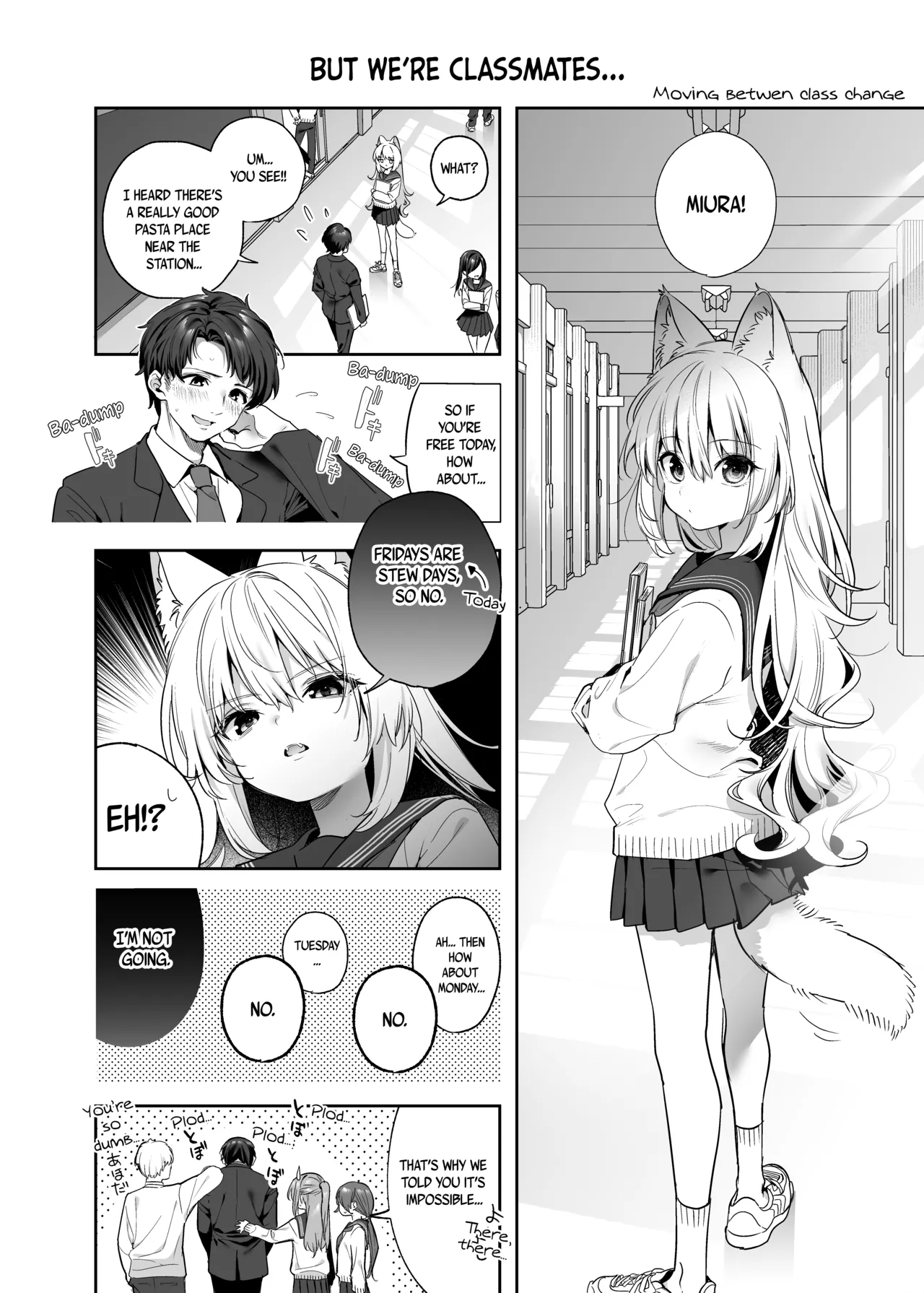 [Ringo no Naru Ki (Kise Itsuki)] Mugi no Ongaeshi -Gakuseihen- | Mugi's Repayment -Student Arc- [English] [Vivid Rabbit Translation] [Digital] page 38 original parody - schoolgirl uniform wolf girl hentai manga - read online free